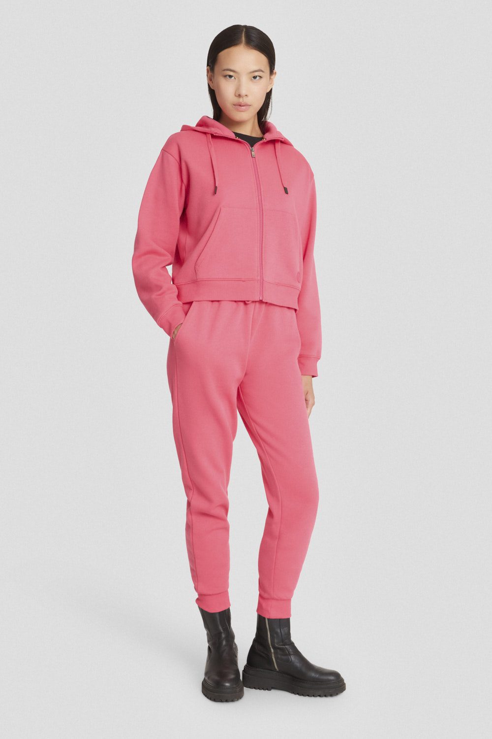 ciesse-outdoor-felpe-sweatjacke-fuchsia-mit-kapuze image 2