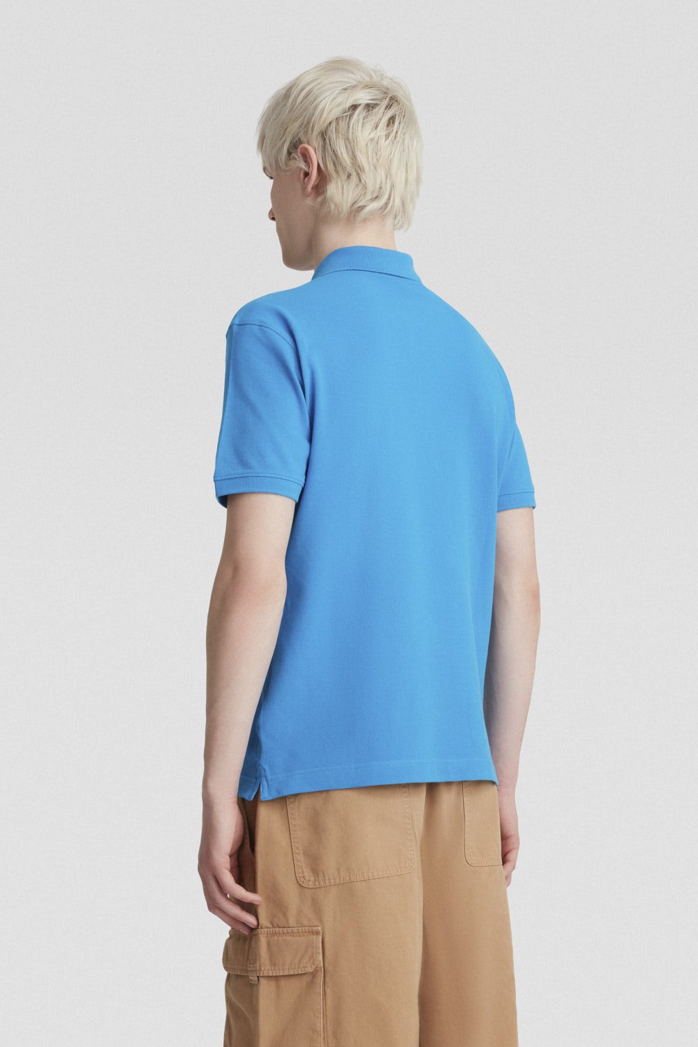 ciesse-polo-poloshirt-blau-jersey-stretch-kurzarm image 3