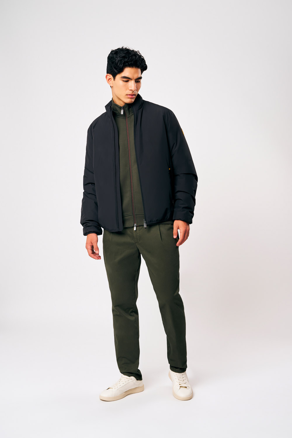 ciesse-outdoor-titano-bikerjacke-schwarz-wattiert-herren image 2