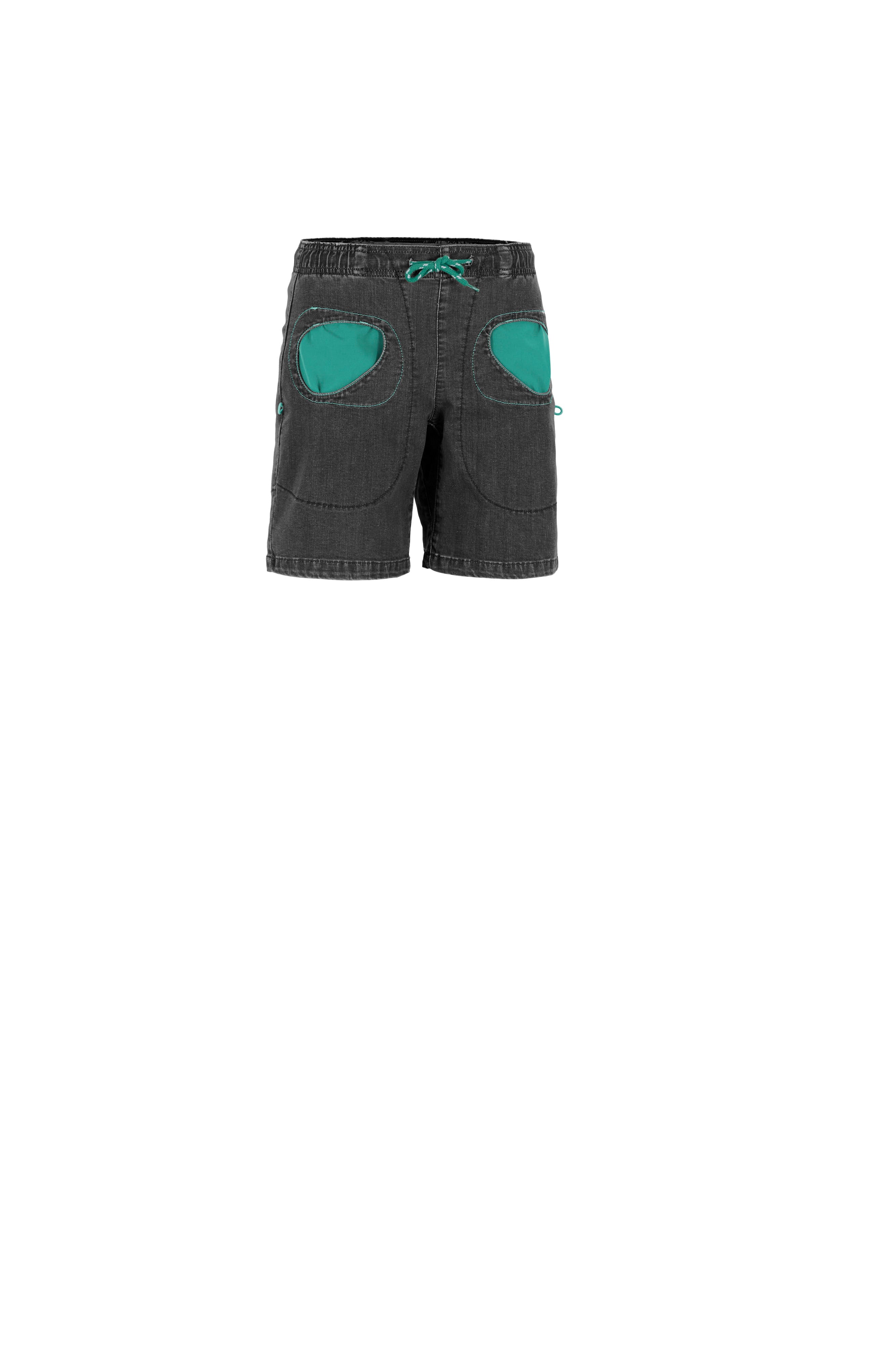 e9-onda-short-denim-black-slim-fit-klettern image 5