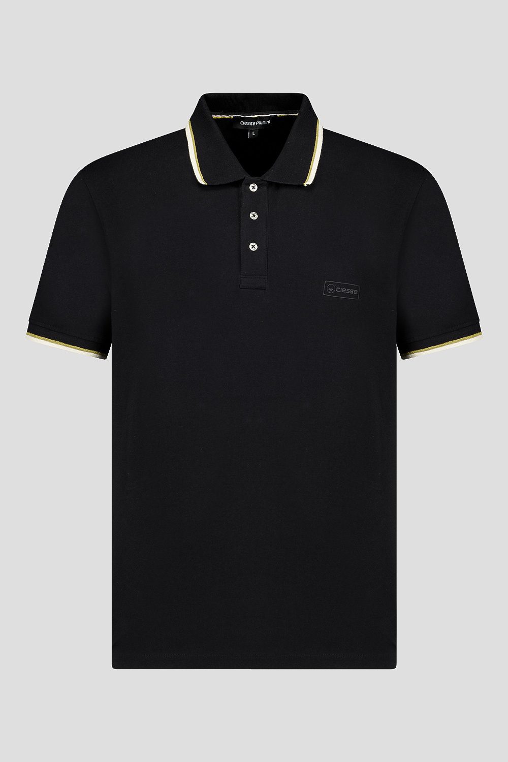 ciesse-outdoor-polo-jersey-stretch-poloshirt-schwarz-baumwolle image 3