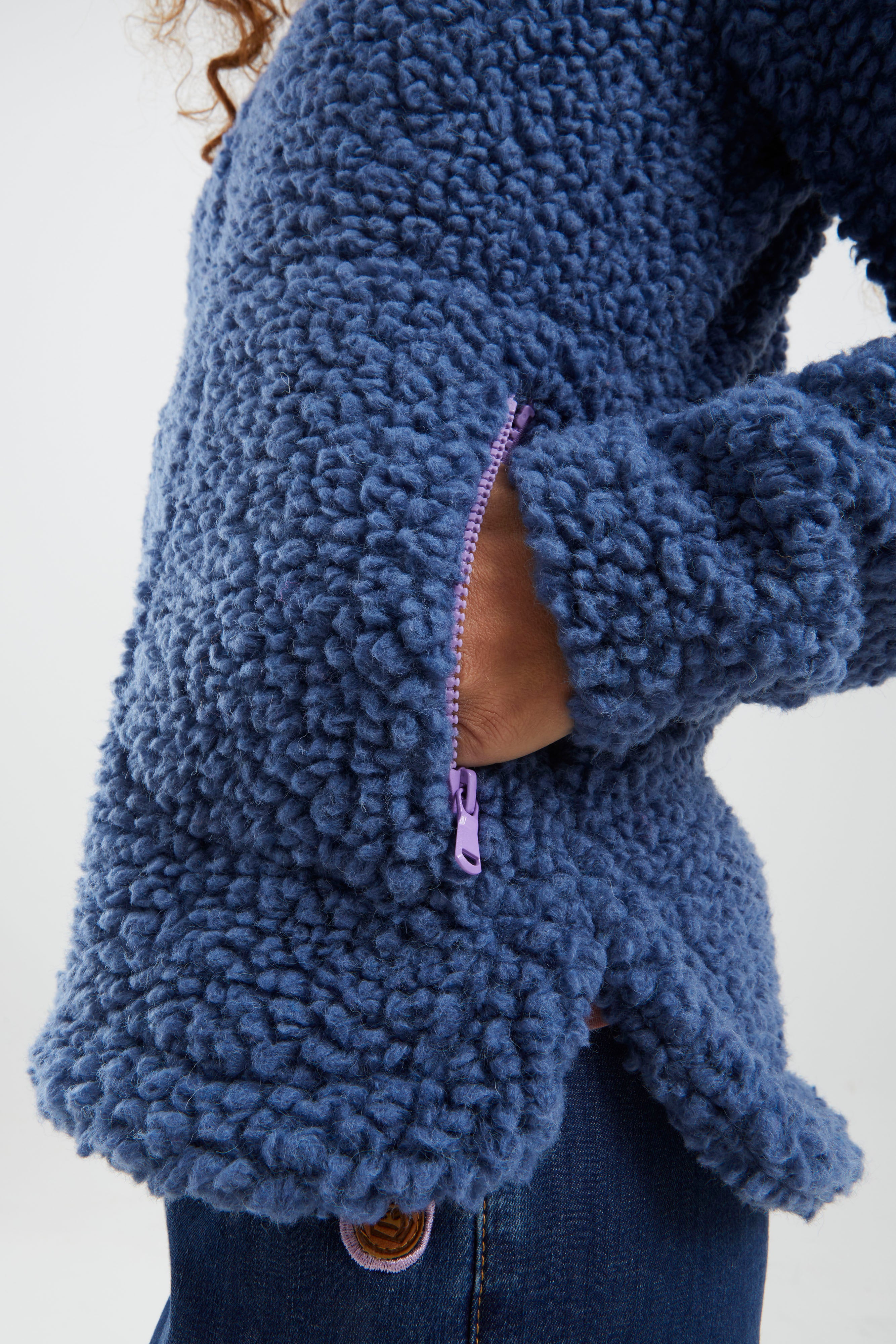 e9-puf2-3-fleecejacke-dust-1067-regular-fit image 4