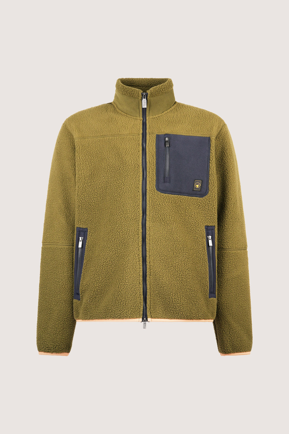 ciesse-outdoor-lionel-teddyjacke-herren-gr-n-full-zip image 3