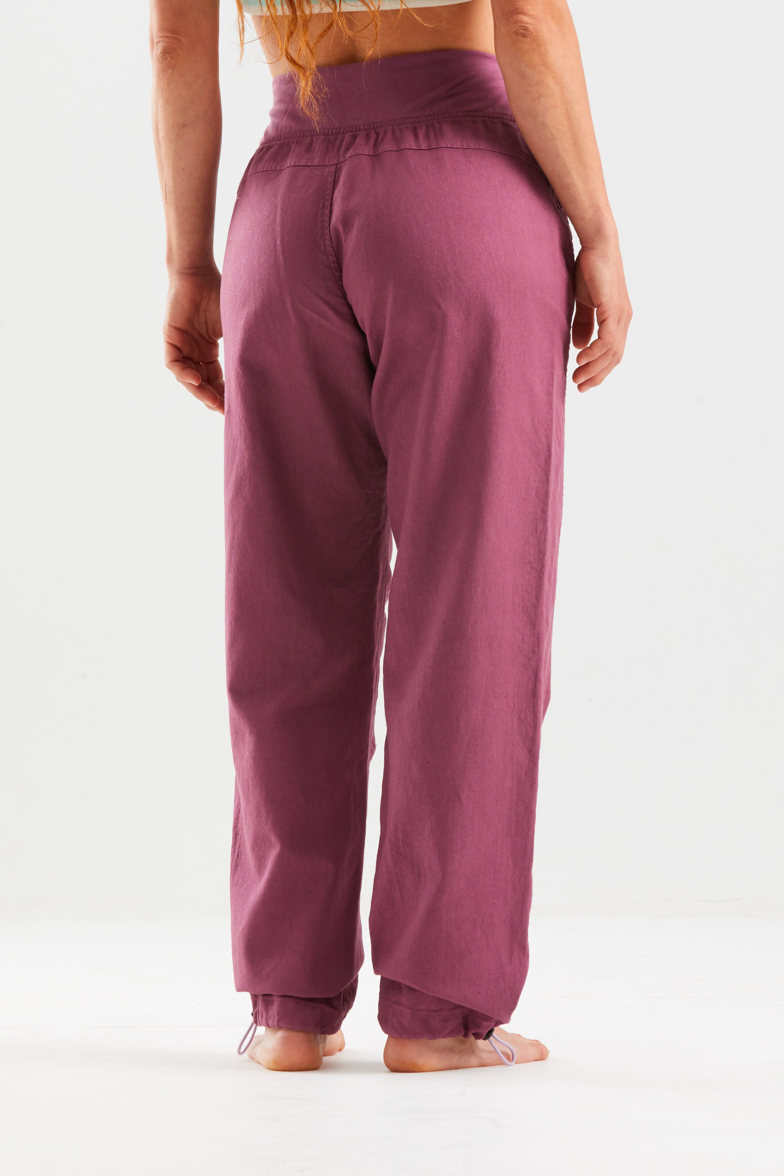e9-indi-kletterhose-damen-agave-leinen-slim-fit image 2