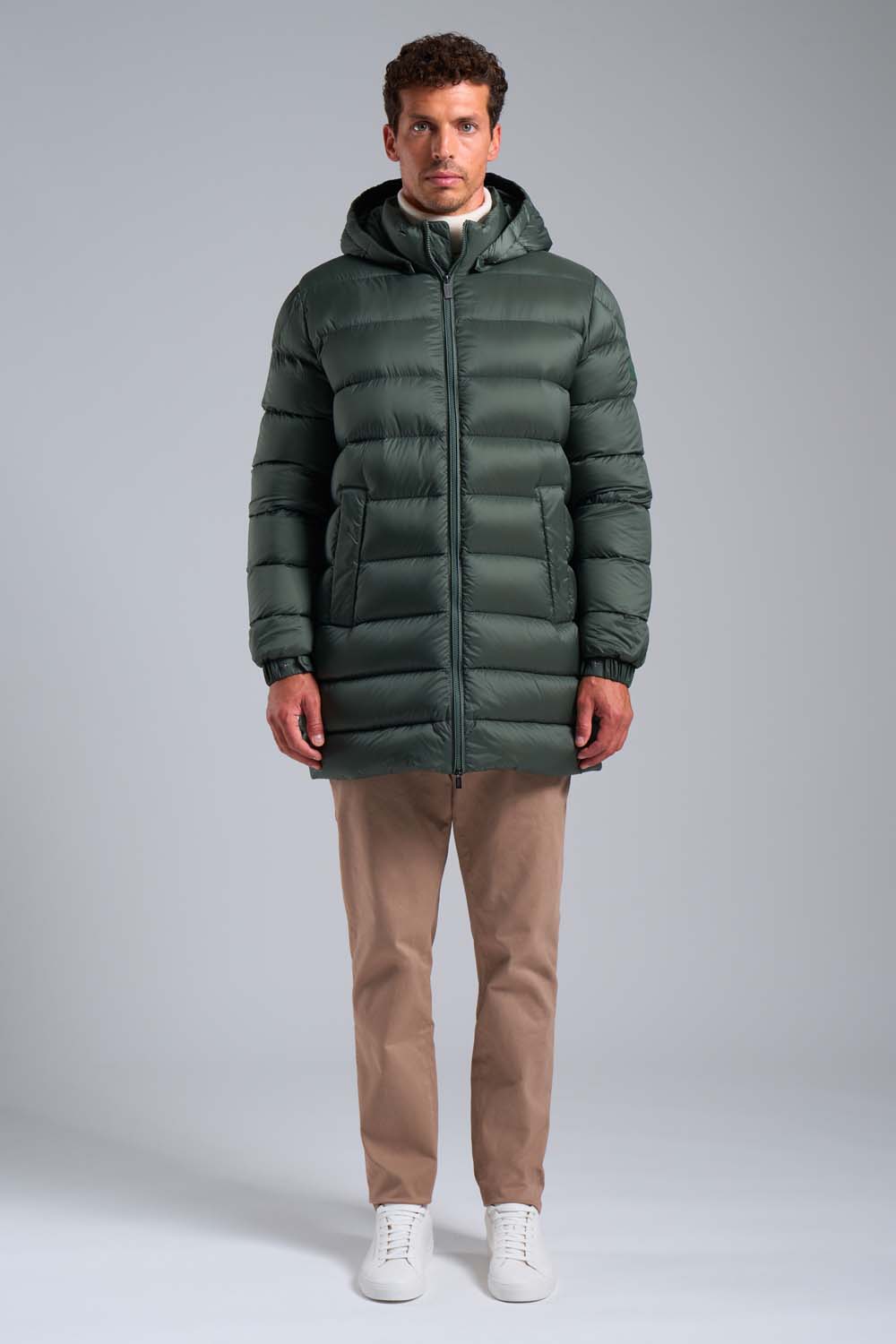 ciesse-outdoor-lion-daunenjacke-gr-n-kapuze-abnehmbar-800 image 1