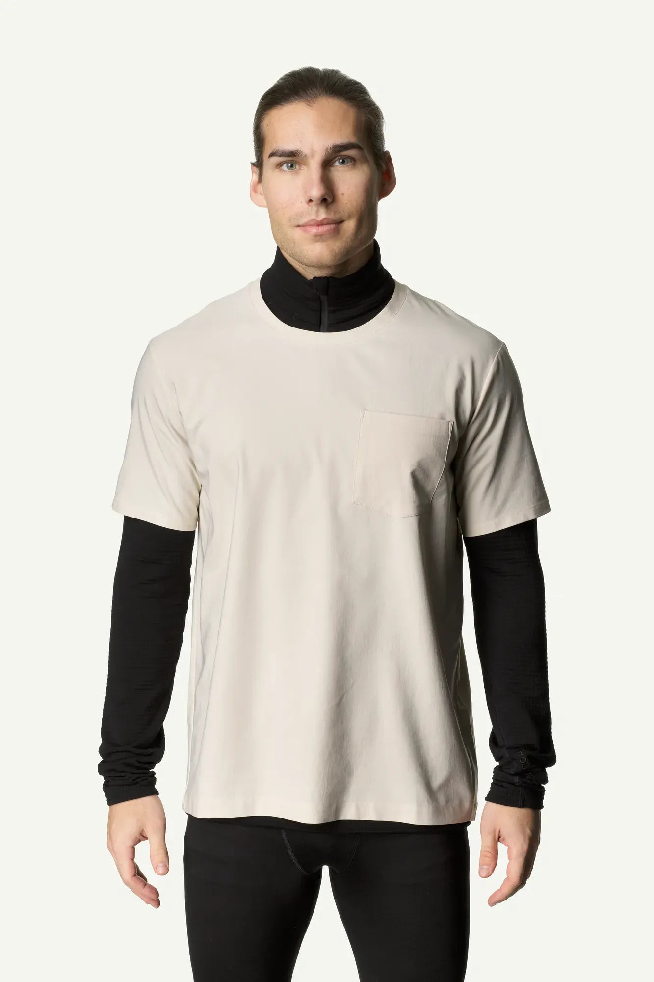 houdini-cover-tee-ii-t-shirt-foggy-mountain-herren image 2