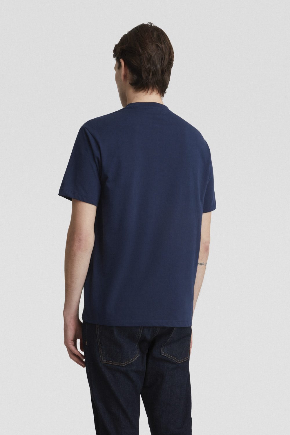 ciesse-outdoor-t-shirt-blau-baumwolle-rundhals-mit-print image 4