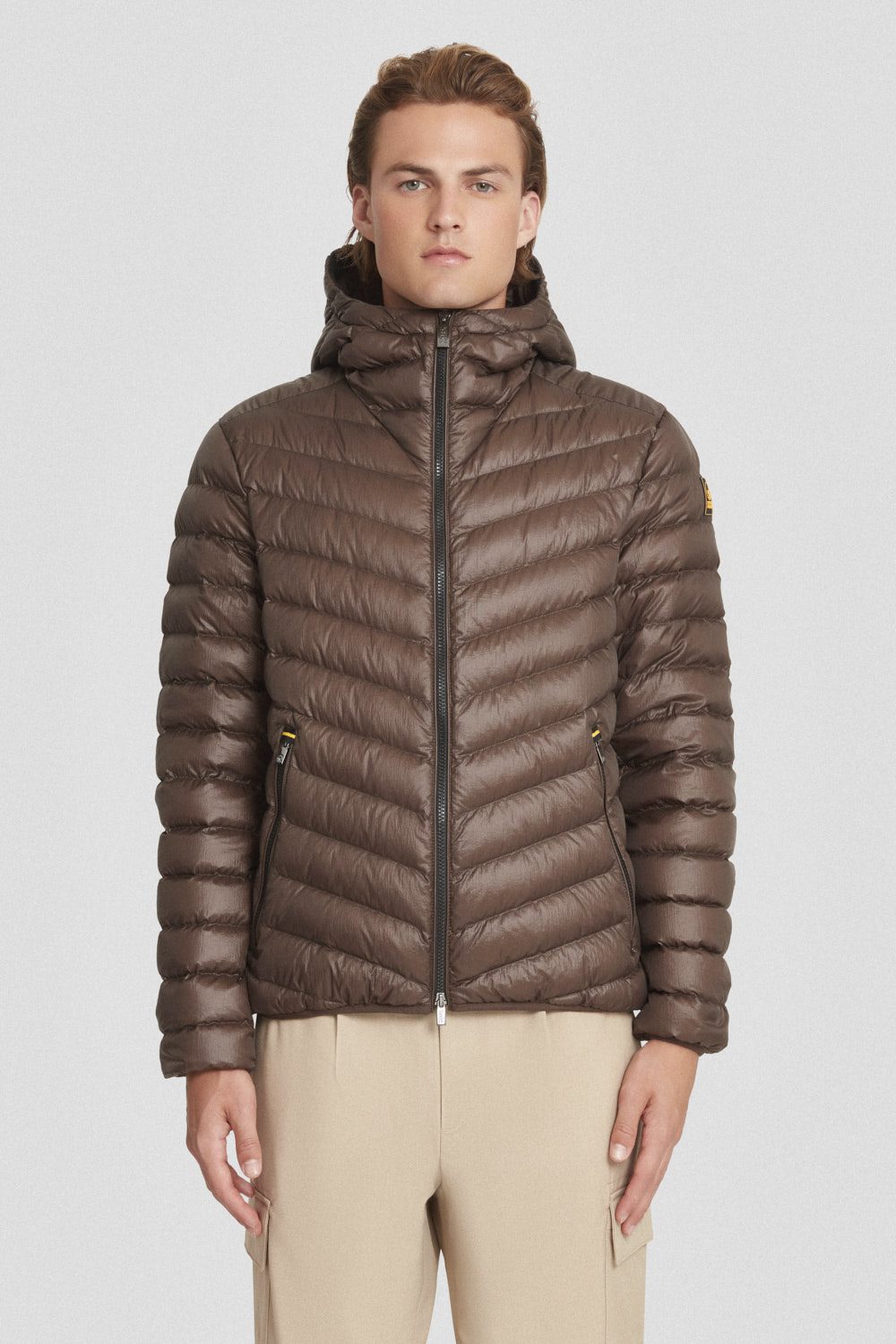 ciesse-daunenjacke-braun-800fp-kapuze-dwr image 2