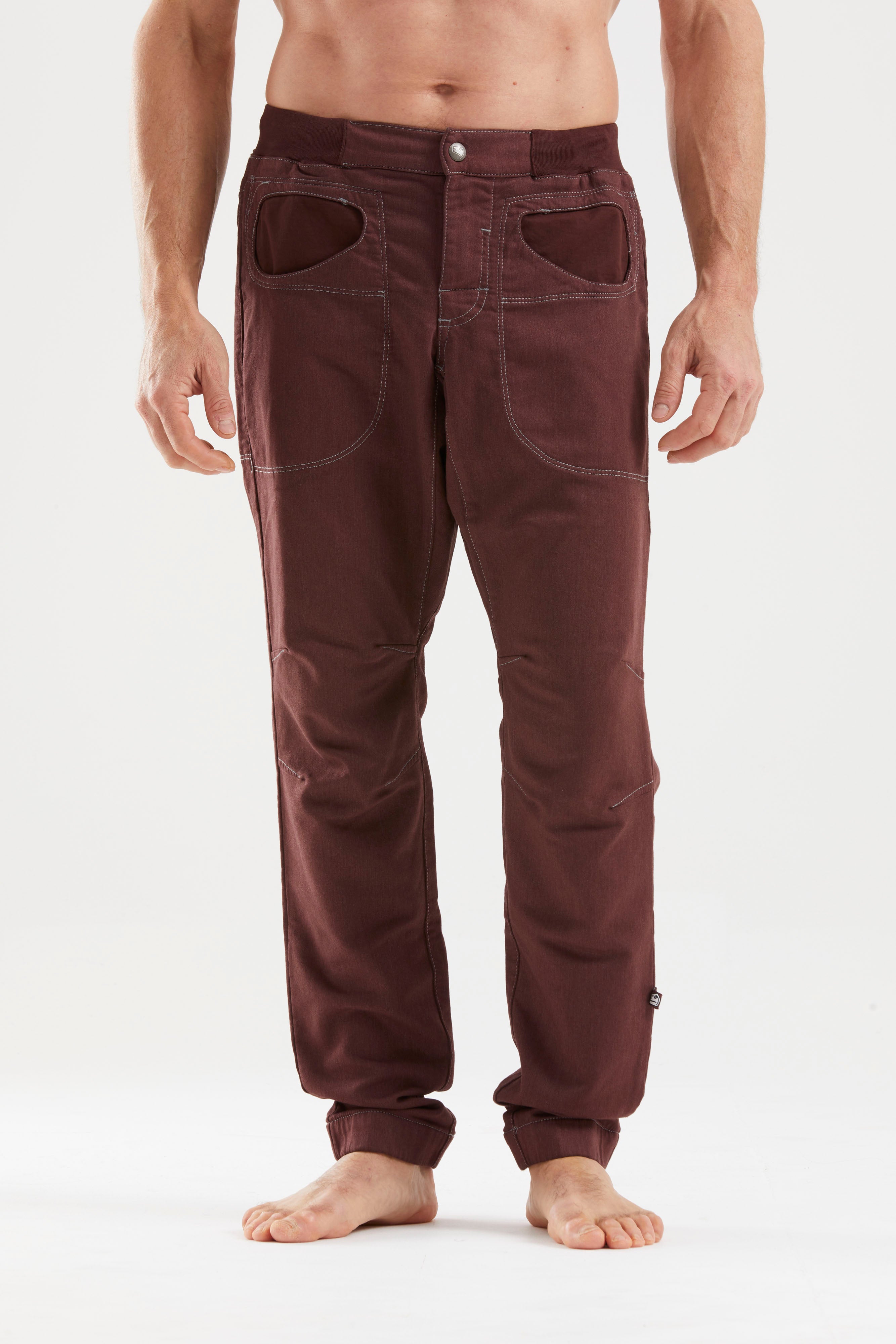 e9-ape9-bb-kletterhose-plum-skinny-fit-bambus image 1