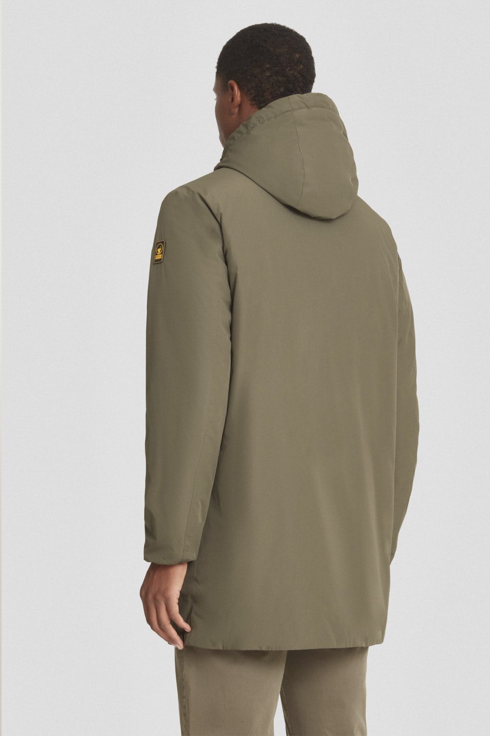 ciesse-outdoor-winterjacke-gr-n-lang-mit-kapuze-dwr-herren image 3