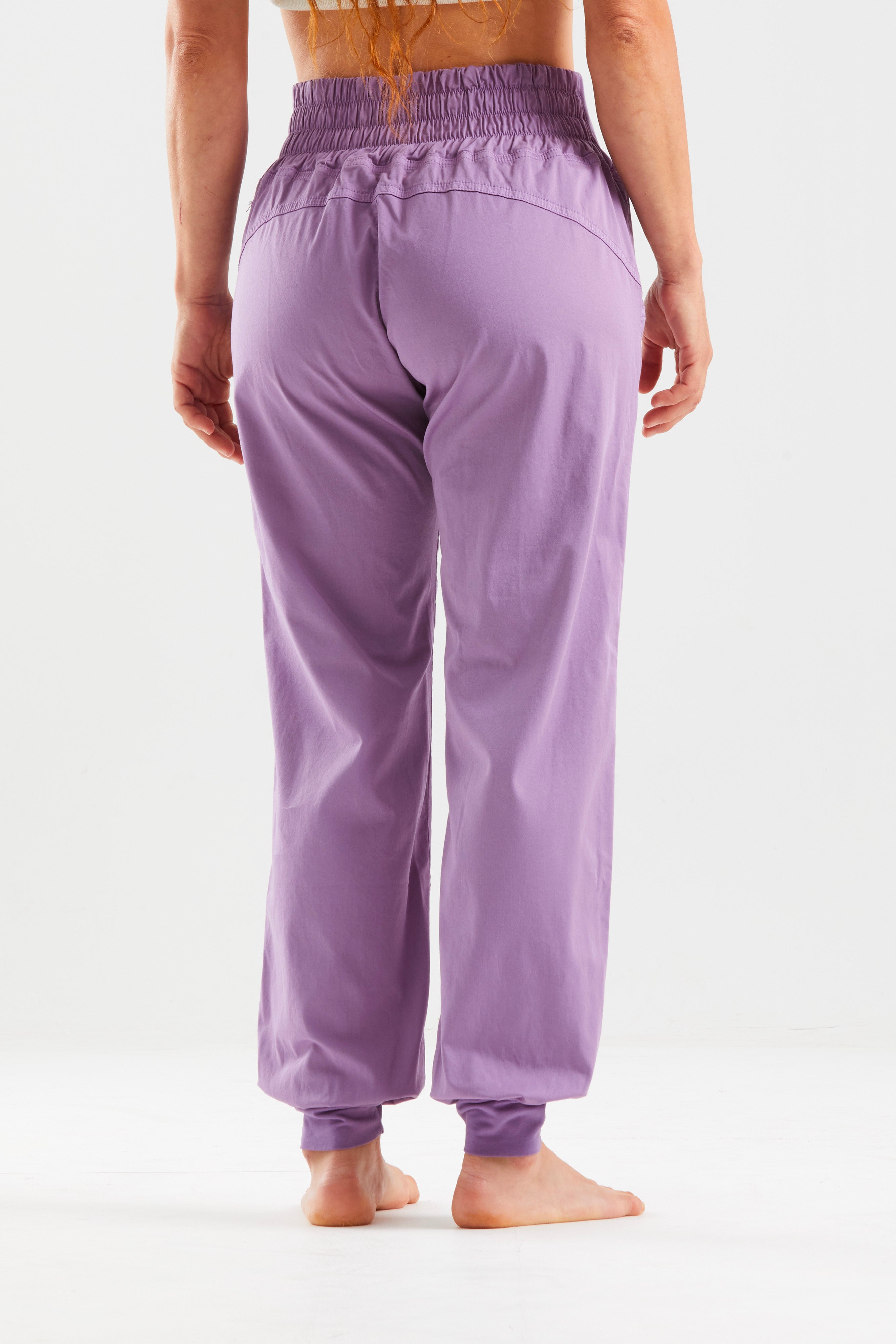 e9-leila-hose-damen-slate-slim-fit-bambus-bio-baumwolle image 3