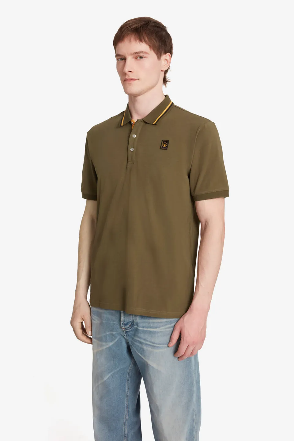 ciesse-outdoor-saxon-4-0-polohemd-gr-n-baumwolle-herren image 1