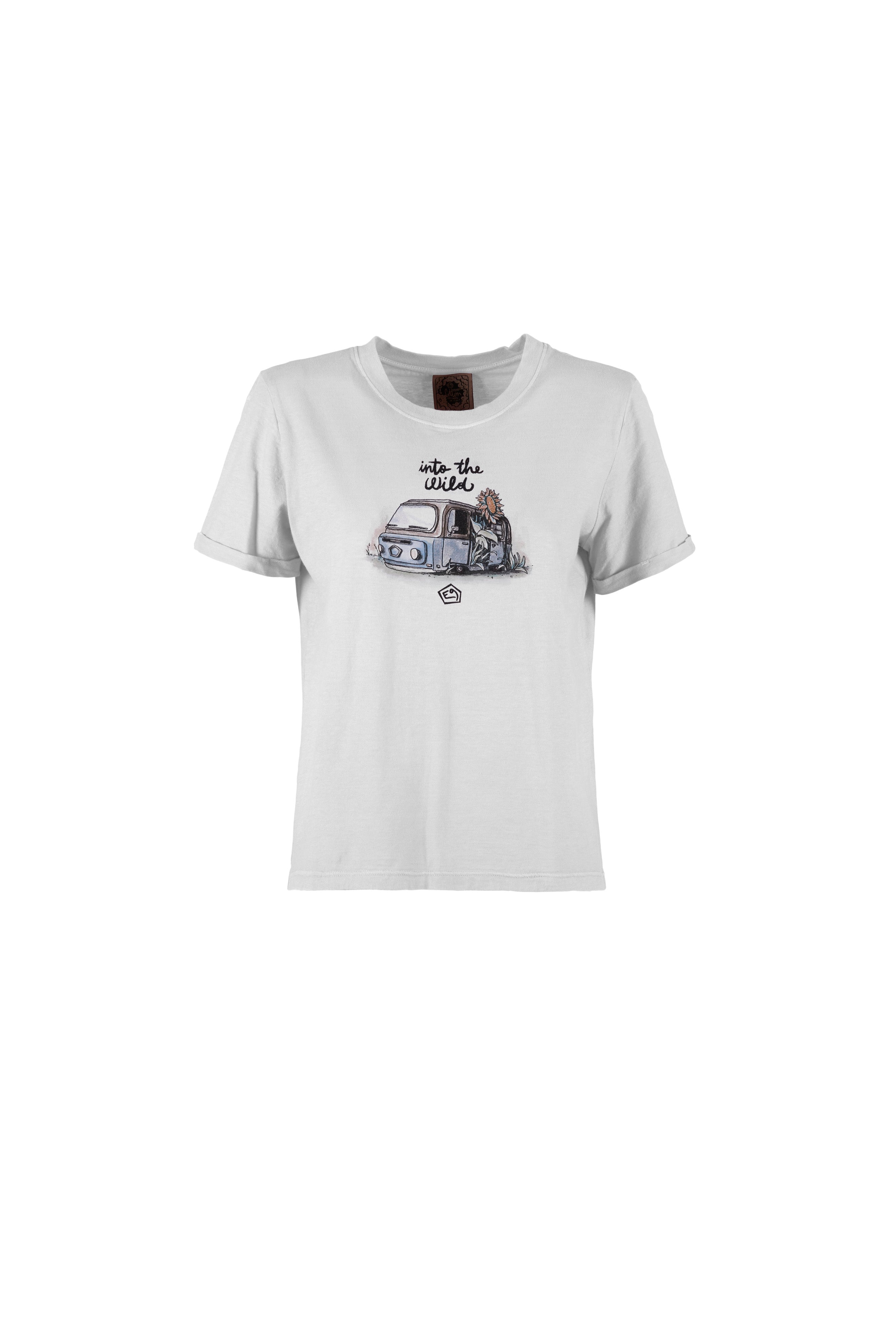 e9-wild-t-shirt-damen-flamingo-bio-baumwolle-print image 6