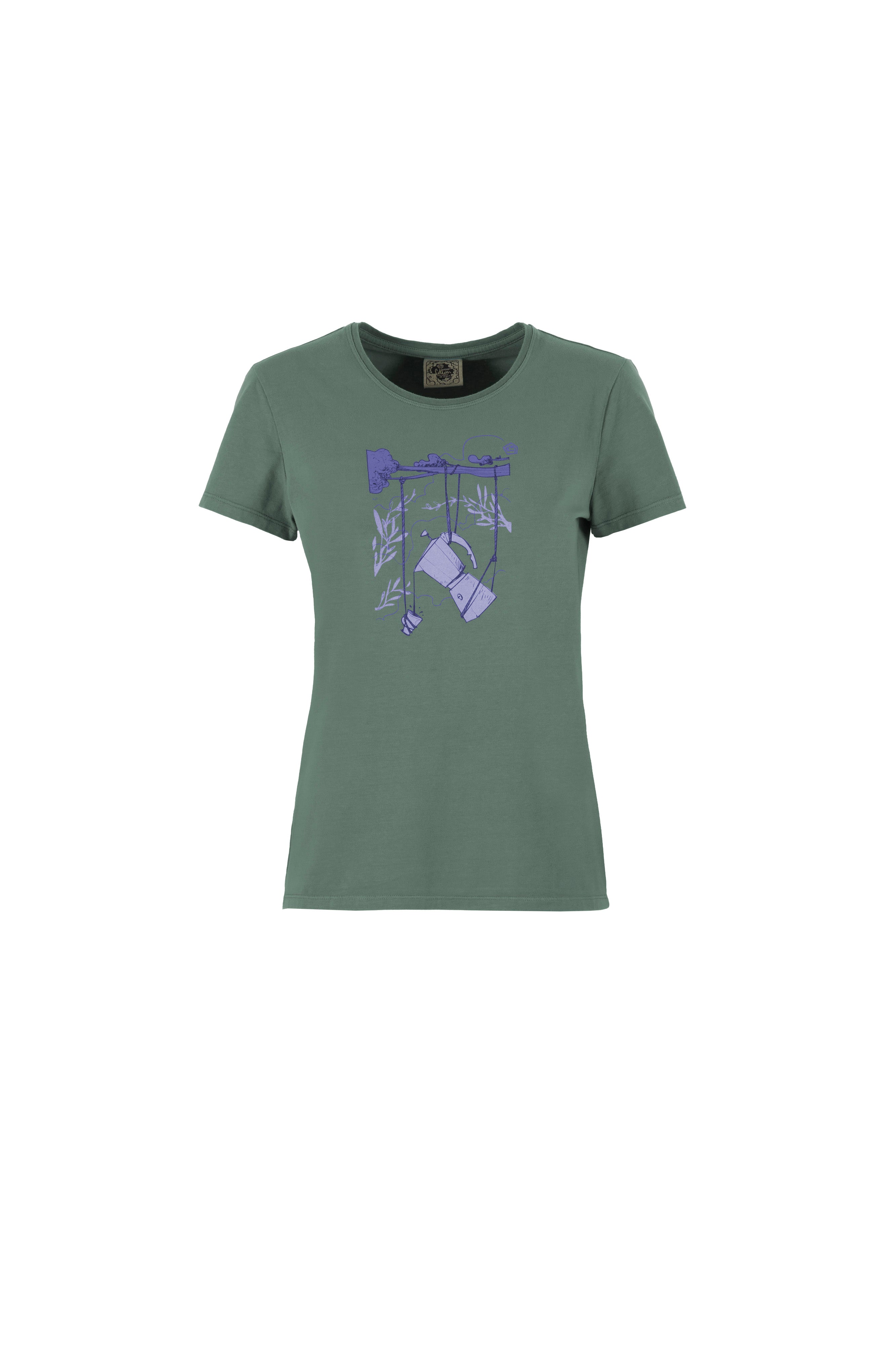e9-w-bond-t-shirt-turquoise-bio-baumwolle-damen image 7