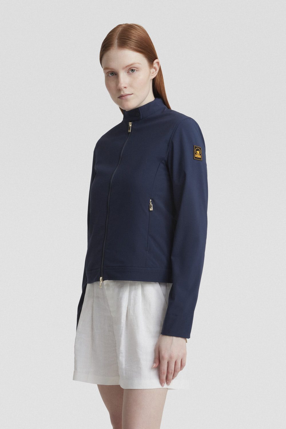 ciesse-outdoor-biker-softshelljacke-blau-full-zip image 2