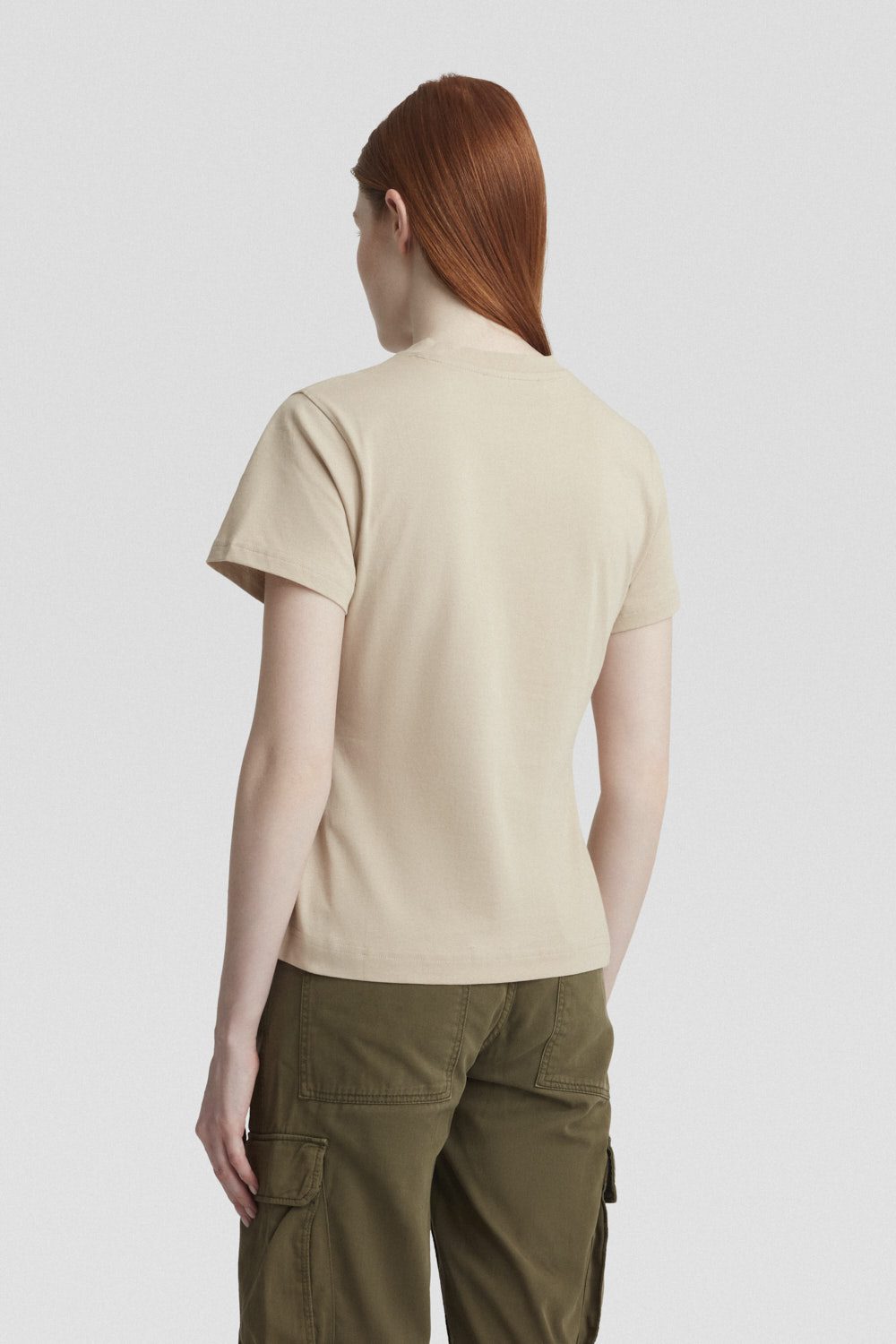 ciesse-outdoor-t-shirt-beige-baumwolle-rundhals-2 image 4