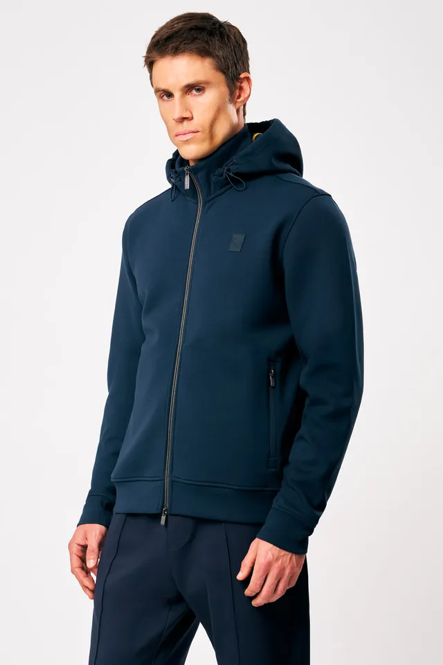 ciesse-outdoor-felpe-naku-4-0-hoodie-herren-blau-reissverschluss image 1