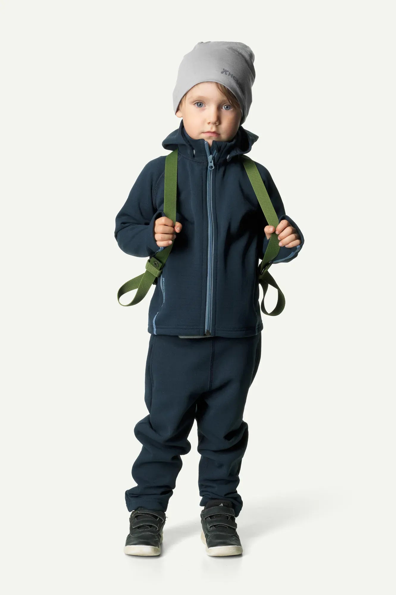houdini-pow-pants-fleecehose-kinder-blue-illusion-warm-elastisch image 1