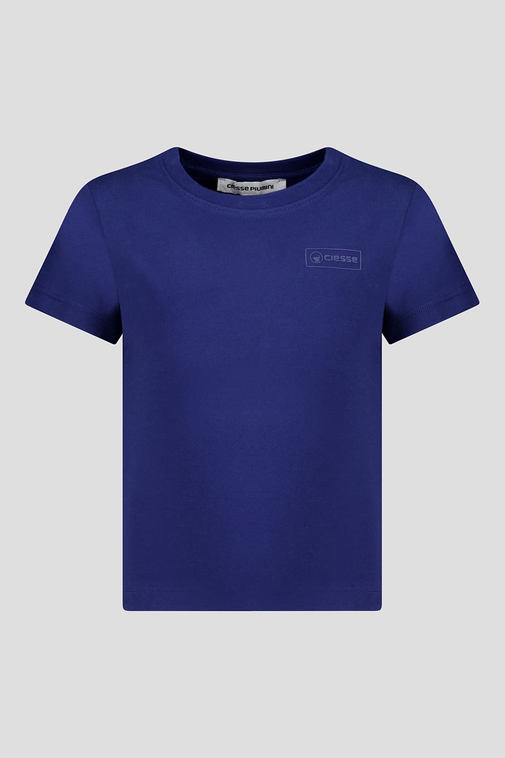 ciesse-t-shirt-basic-blau-kurzarm-baumwolle image 1