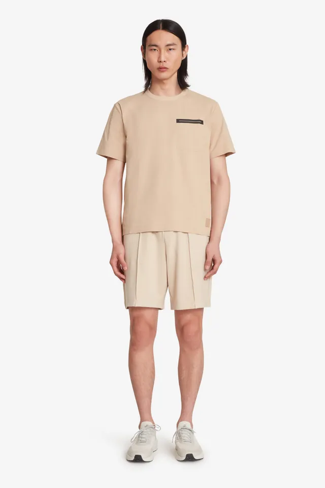 ciesse-adams-shorts-hose-kurz-beige-interlock image 1