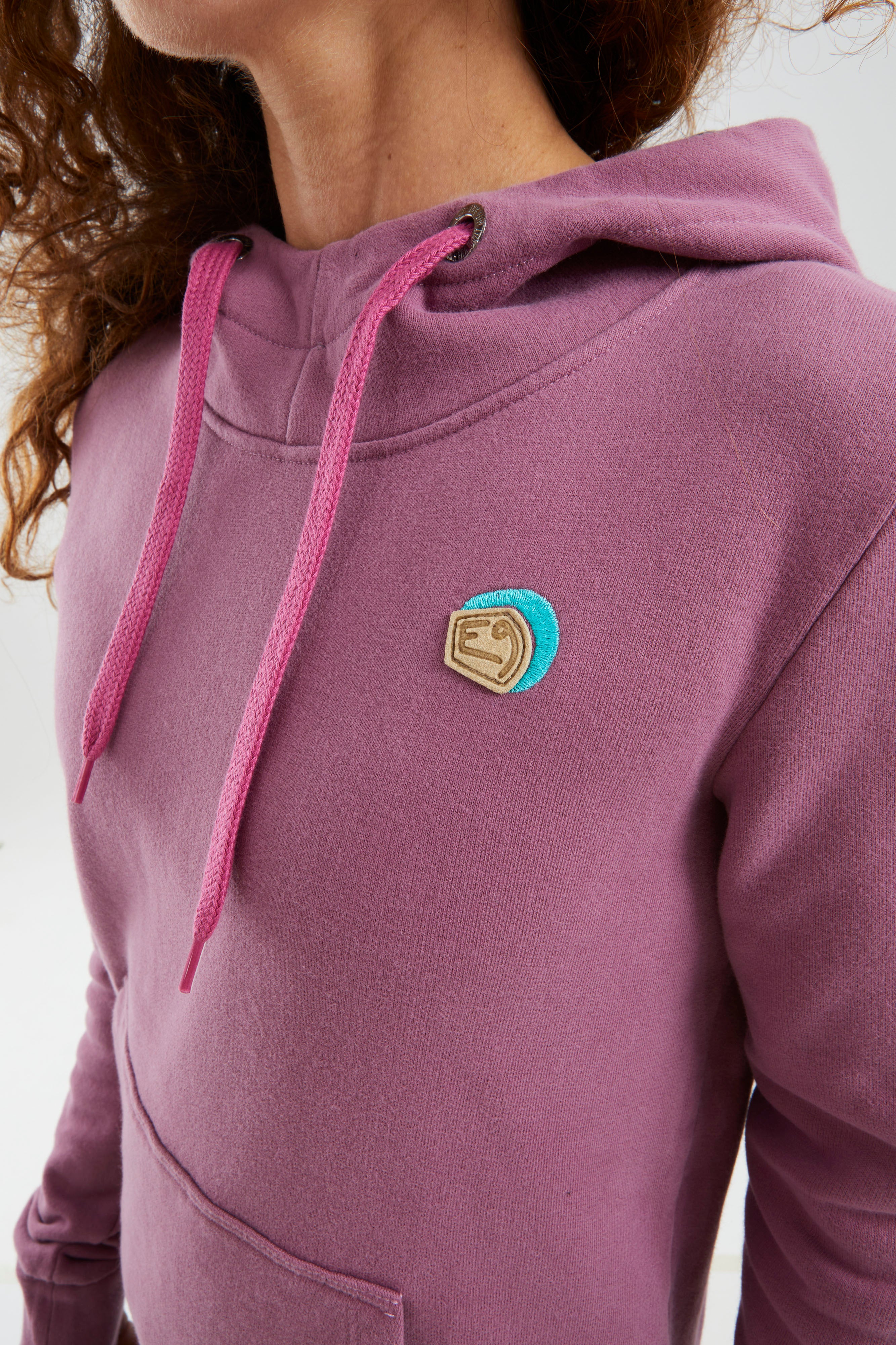 e9-fiamma-hoodie-cerulean-kapuzenpulli-bio-baumwolle image 3