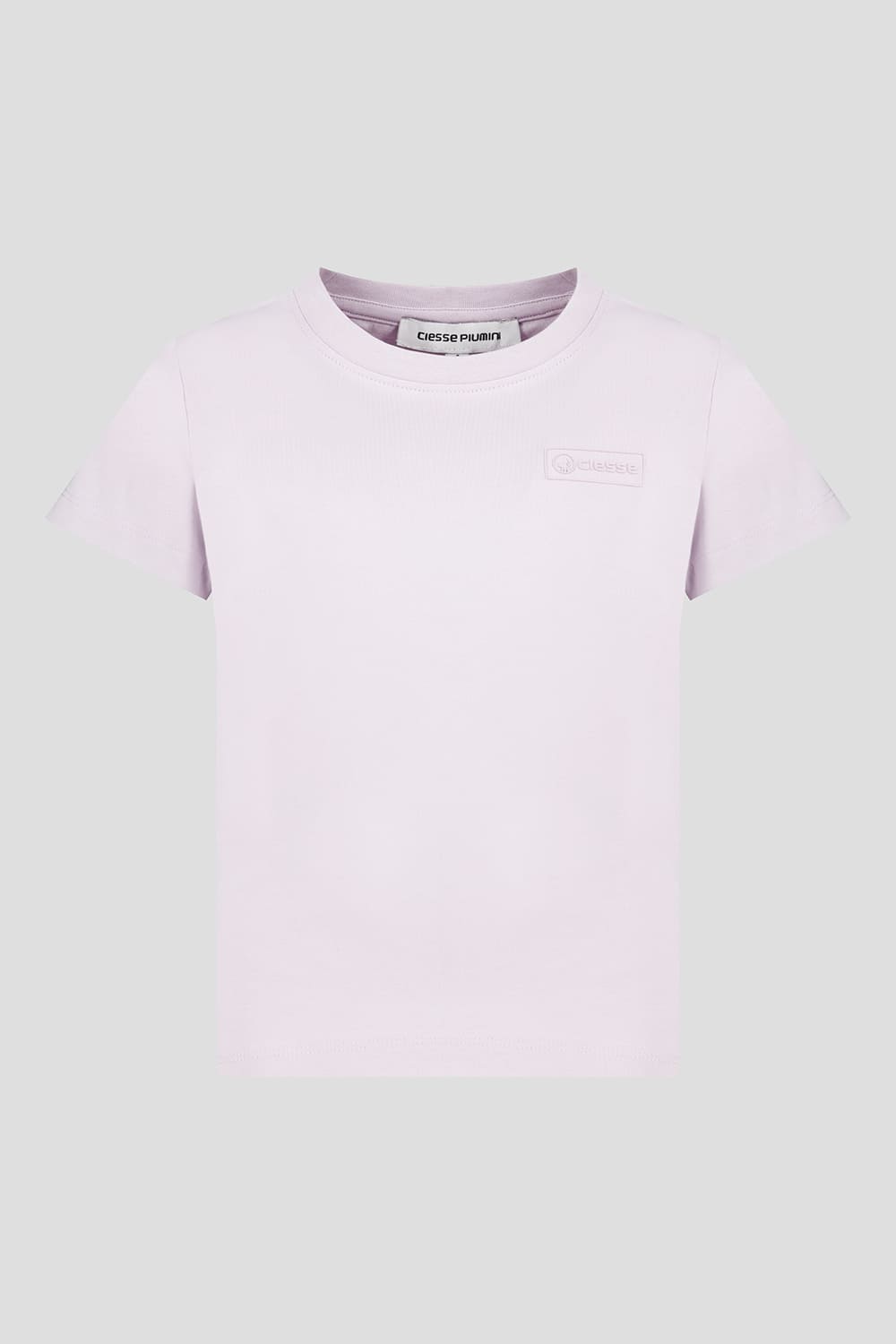 ciesse-t-shirt-basic-t-shirt-lila-kurzarm-100-baumwolle image 1