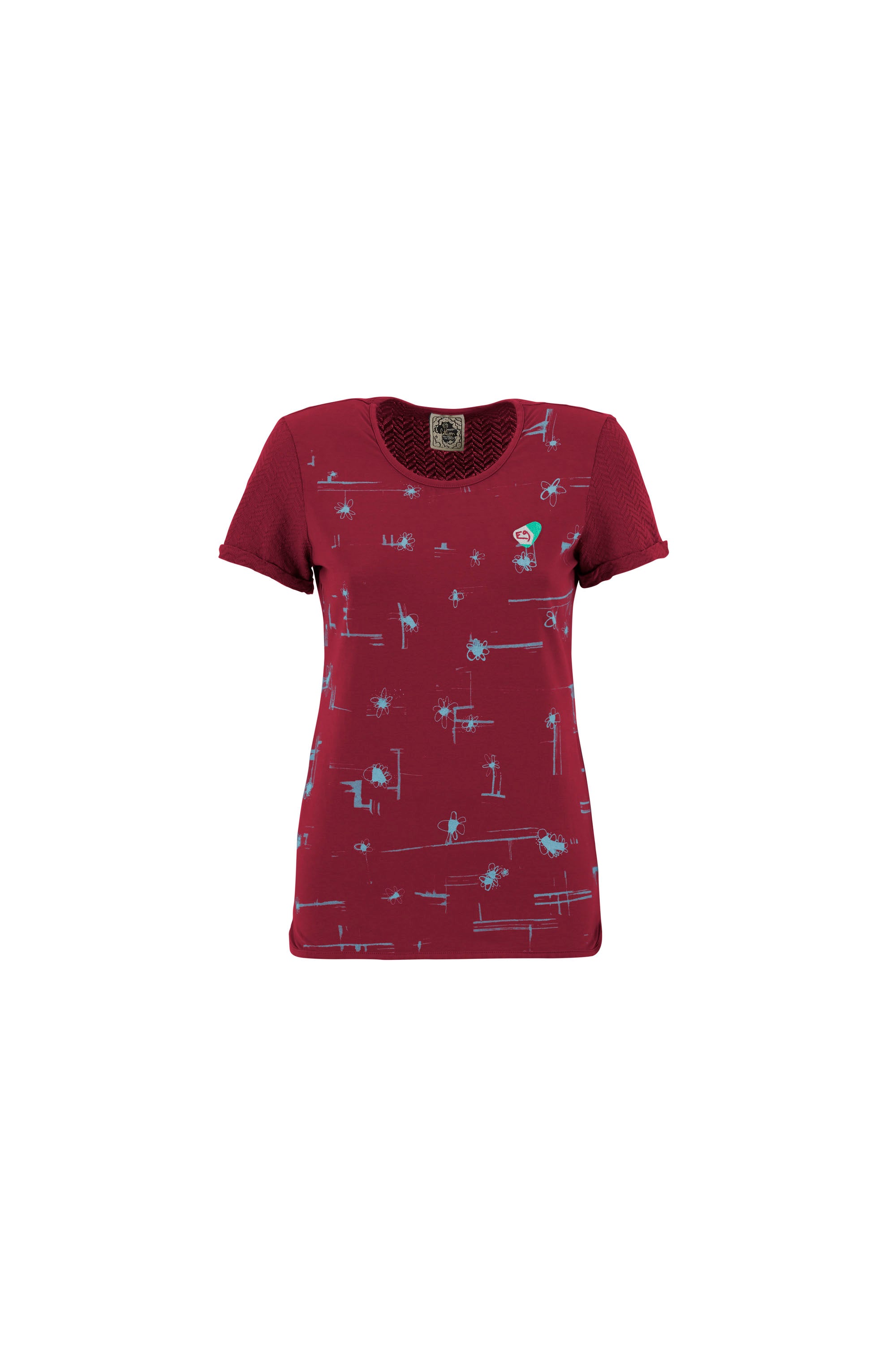 e9-gory-t-shirt-ocean-blue-bio-baumwolle image 6