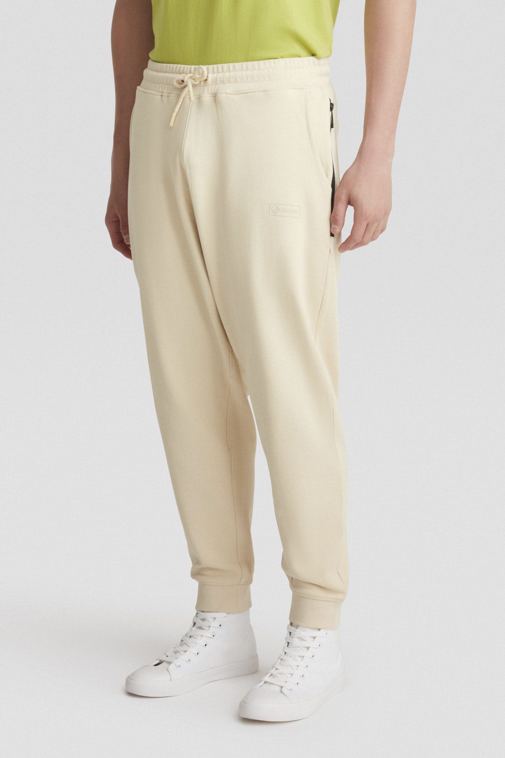 ciesse-outdoor-pantaloni-herren-hose-beige-baumwolle-kordelzug image 2