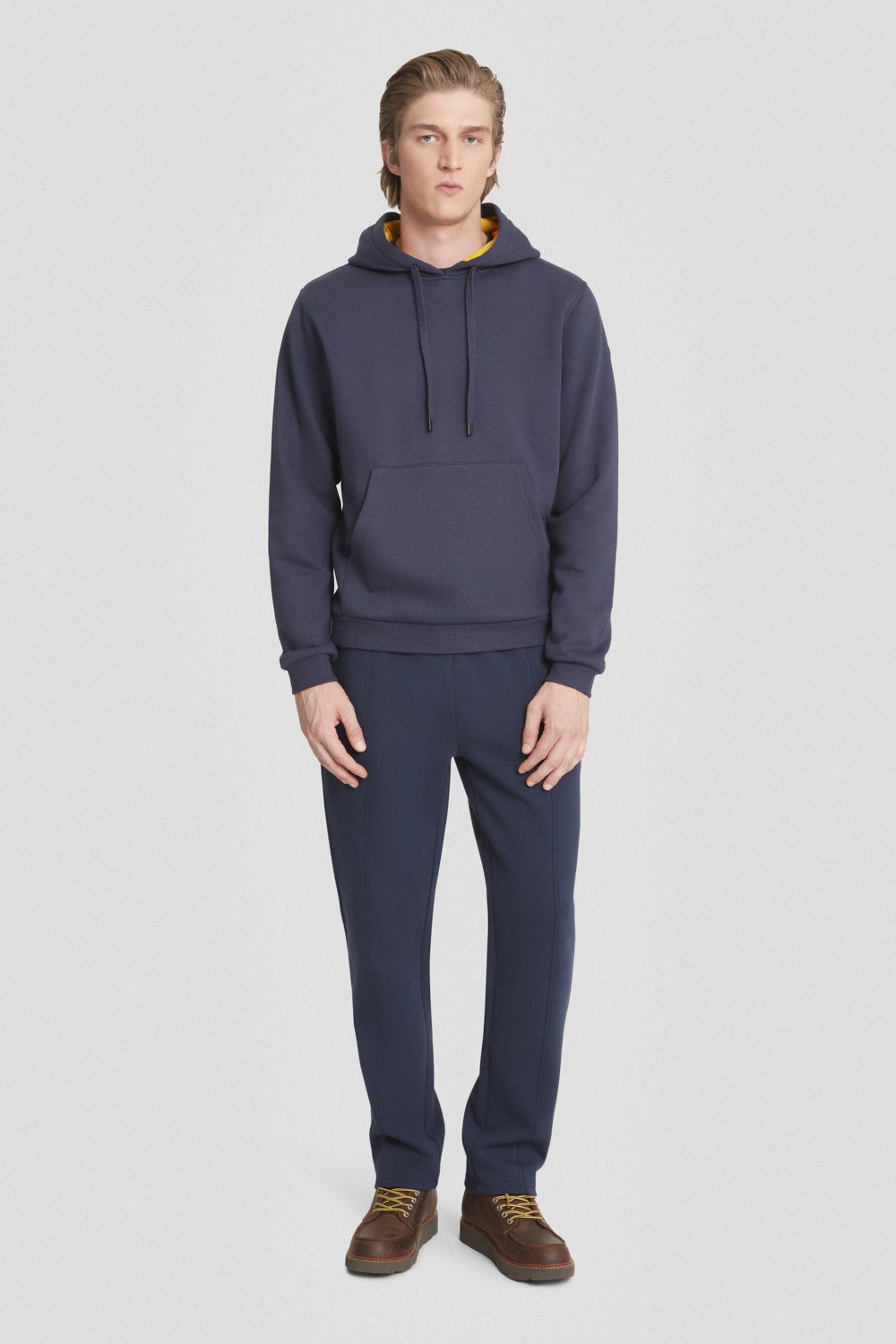 ciesse-outdoor-felpe-basica-hoodie-blau-kangurutasche image 2