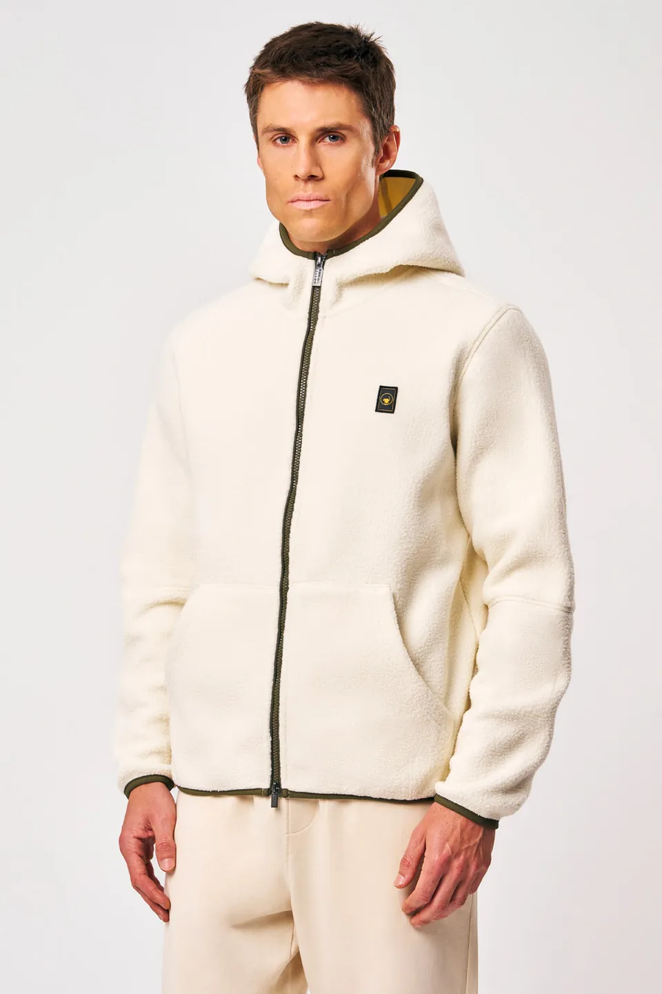 ciesse-outdoor-rodrigo-teddyjacke-herren-wei-mit-kapuze image 1
