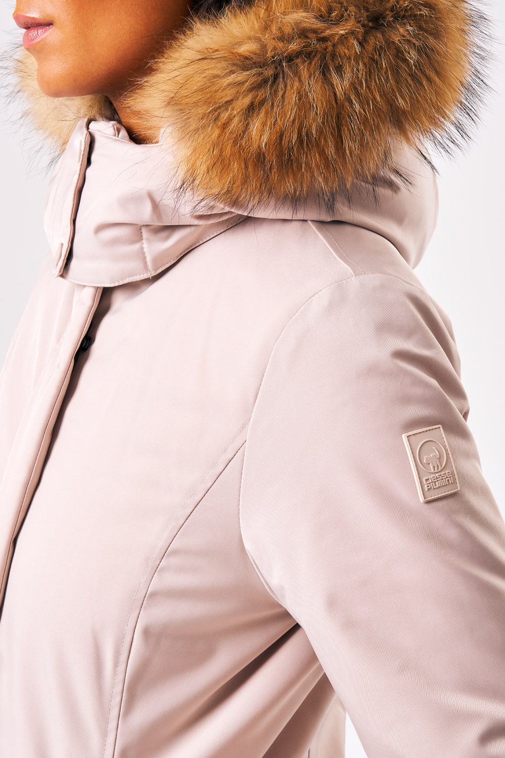 ciesse-luana-parka-damen-wei-mit-kapuze-winter image 4