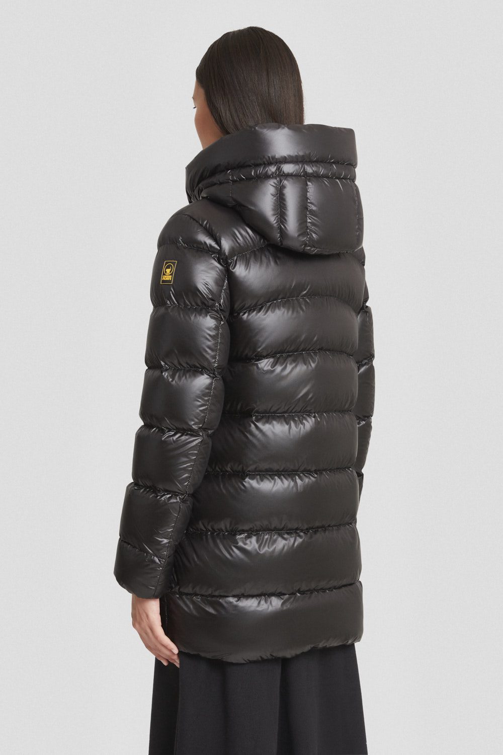 ciesse-piumini-daunenjacke-mittellang-schwarz-kapuze-800fp image 4
