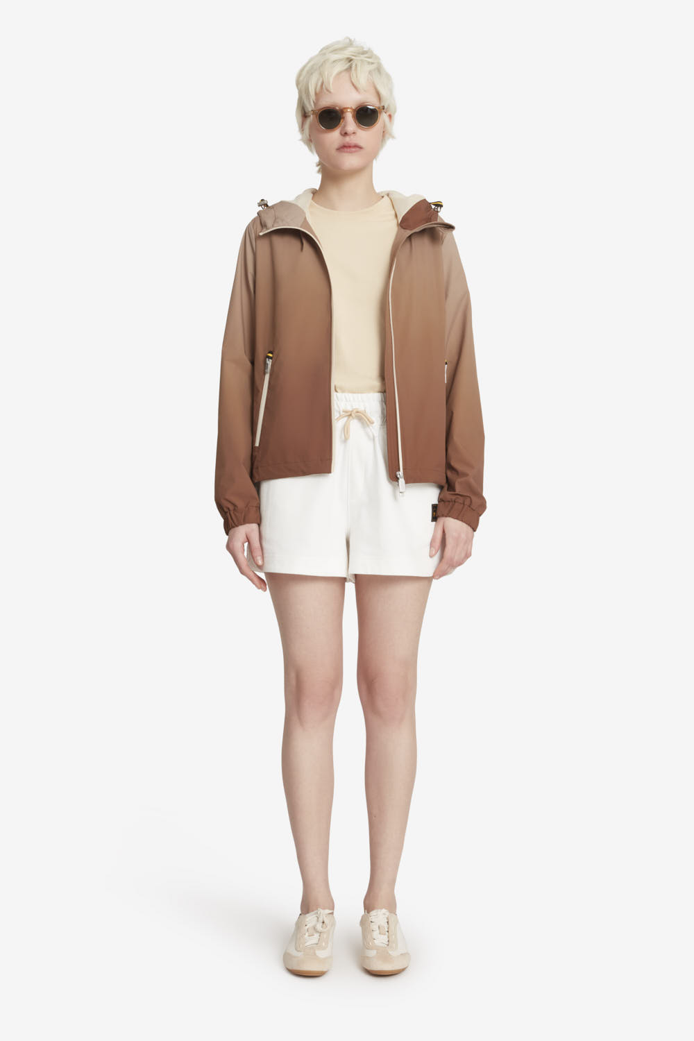 ciesse-outdoor-horizon-w-windjacke-braun-damen-kapuze image 1