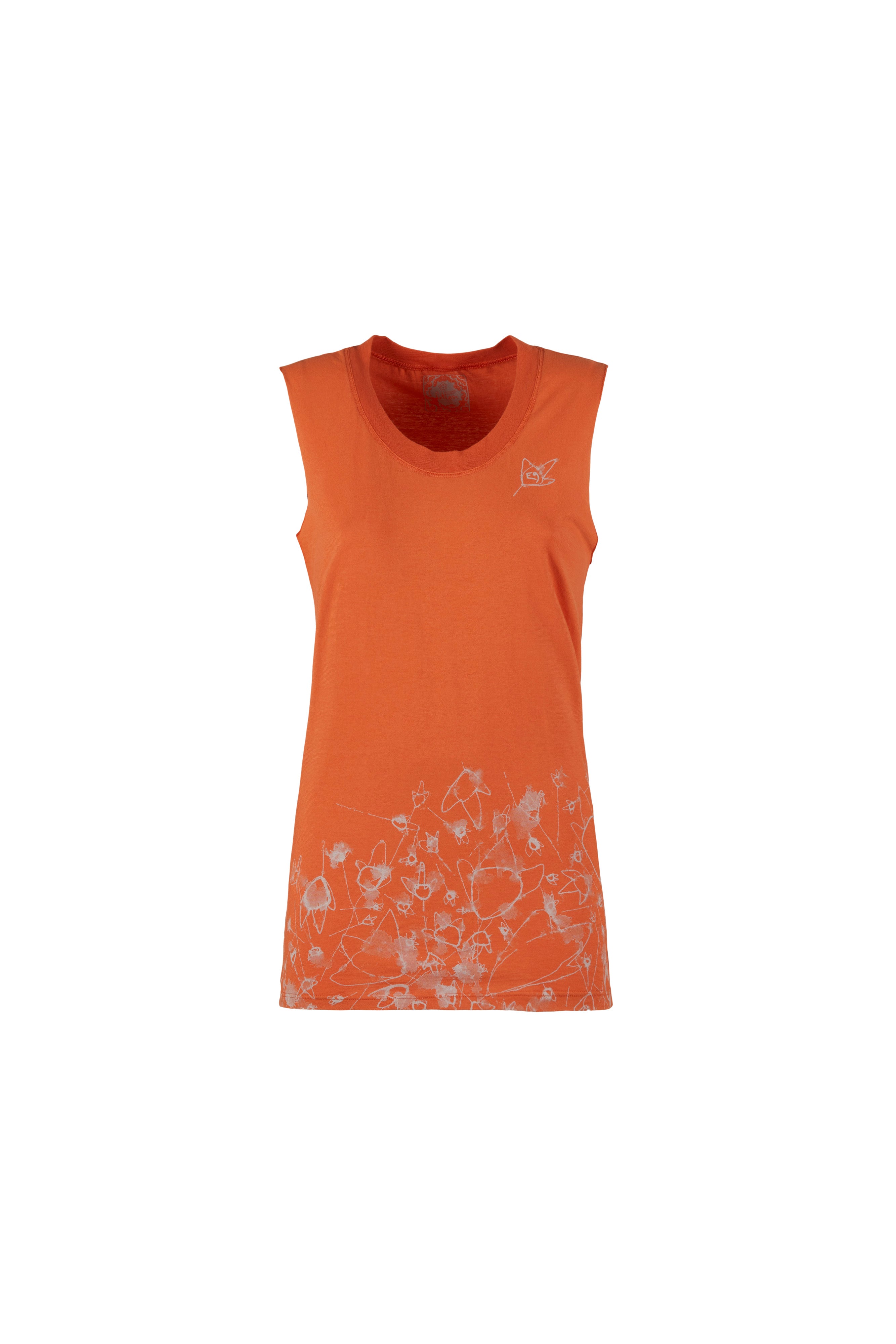 e9-miriam-tank-top-bio-baumwolle-saffron-gerippt image 3