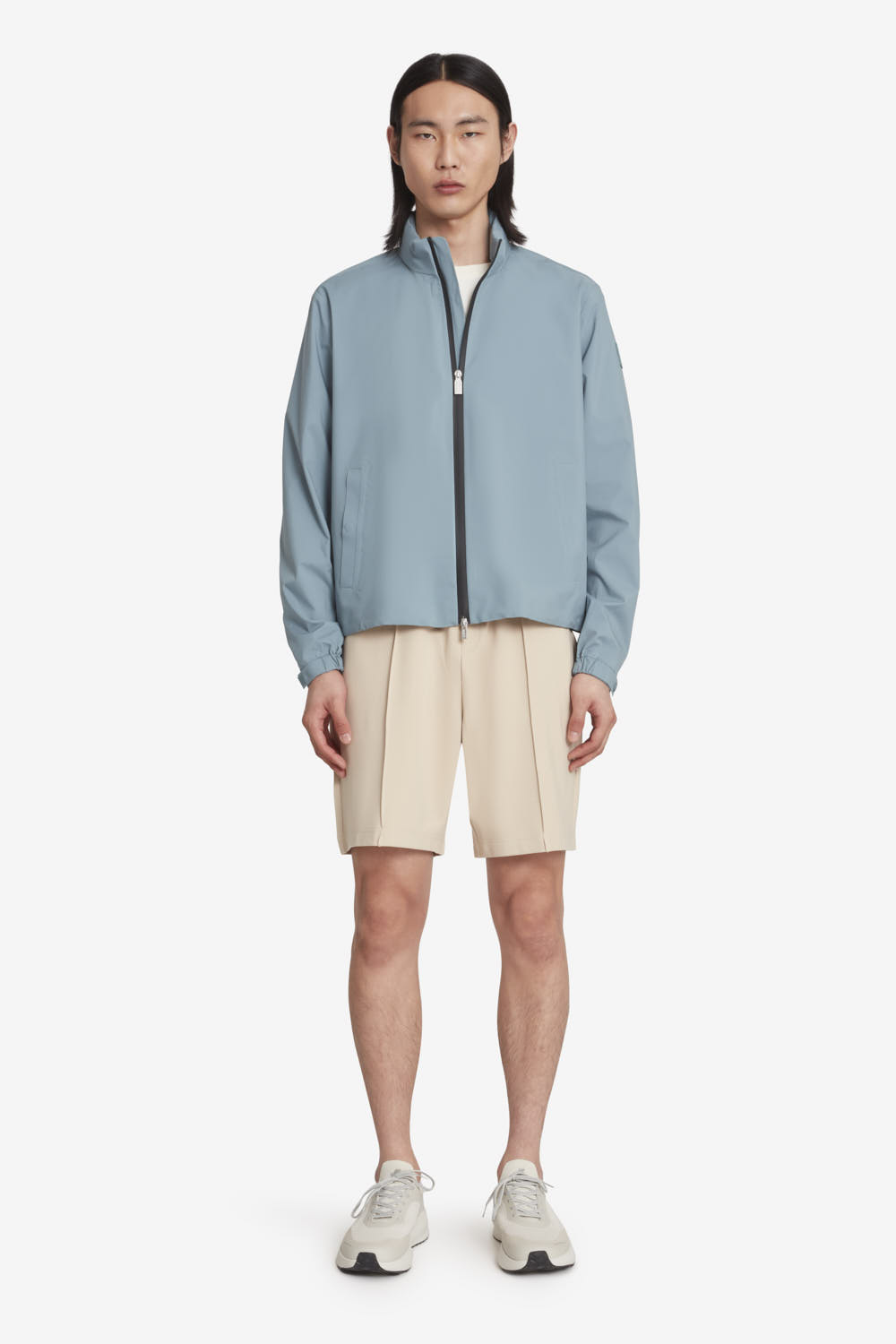ciesse-peak-softshelljacke-blaugrau-herren-kapuze image 2