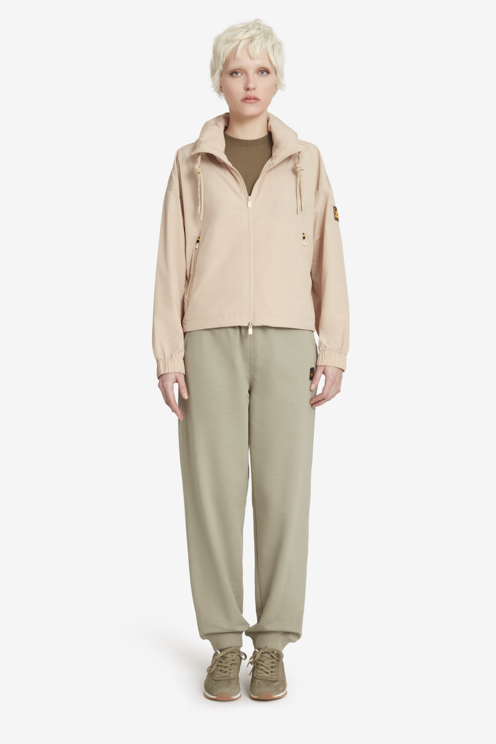 ciesse-outdoor-lana-jacke-beige-damen-mit-kapuze-polyester image 1