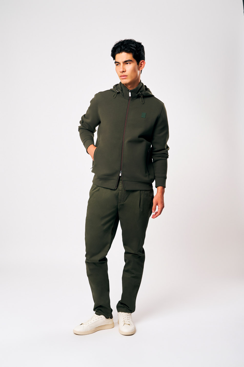 ciesse-naku-4-0-sweatjacke-herren-gr-n-kapuze-abnehmbar image 2
