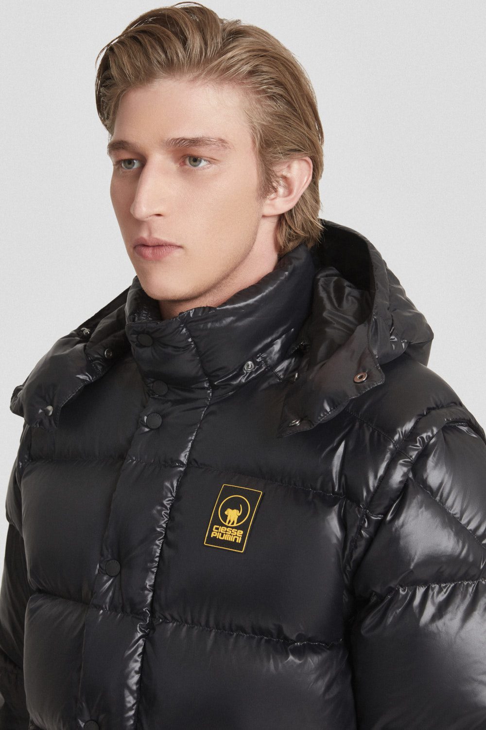 ciesse-outdoor-daunenjacke-schwarz-kapuze-abnehmbar image 3