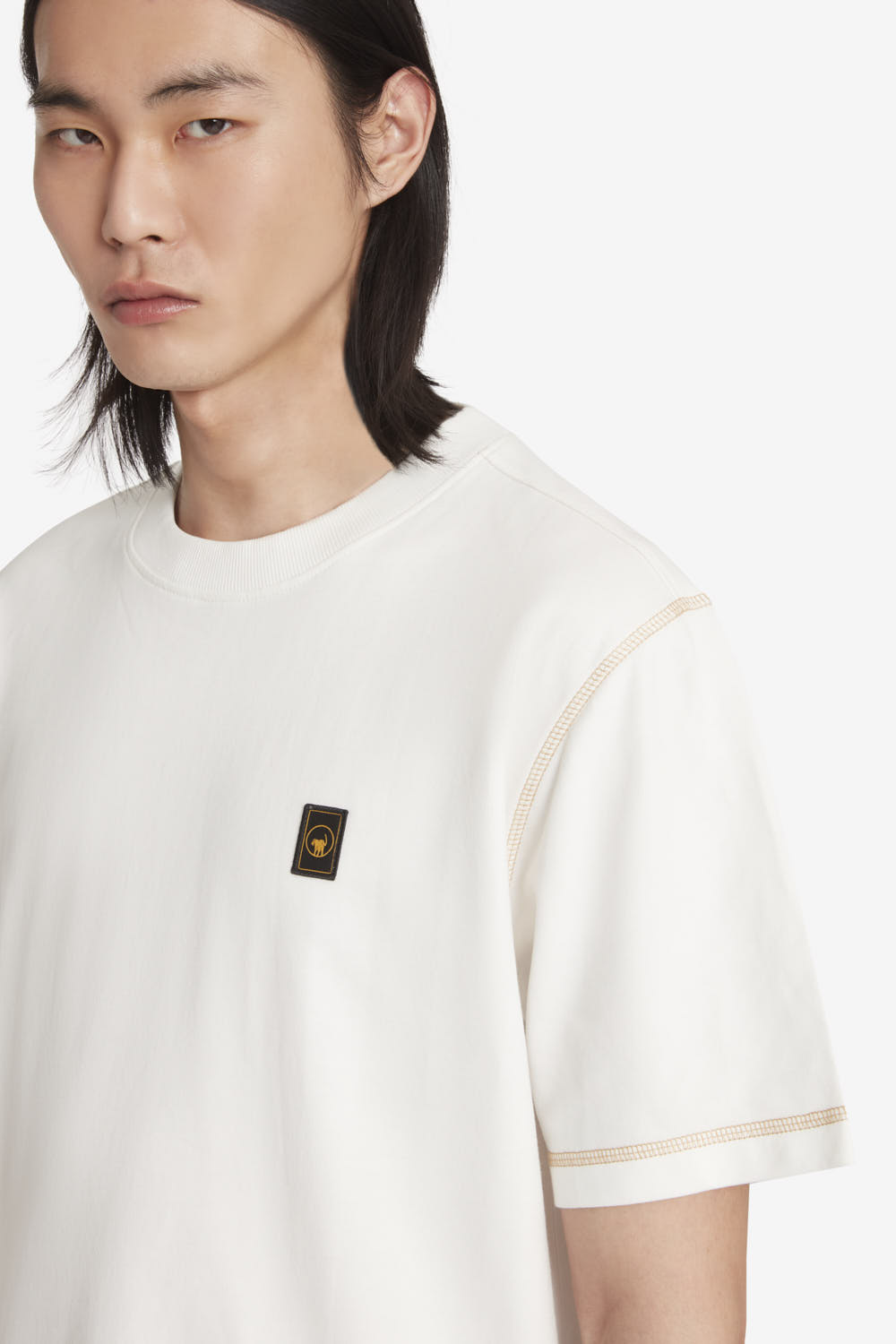 ciesse-outdoor-crincy-t-shirt-herren-wei-oversize image 3