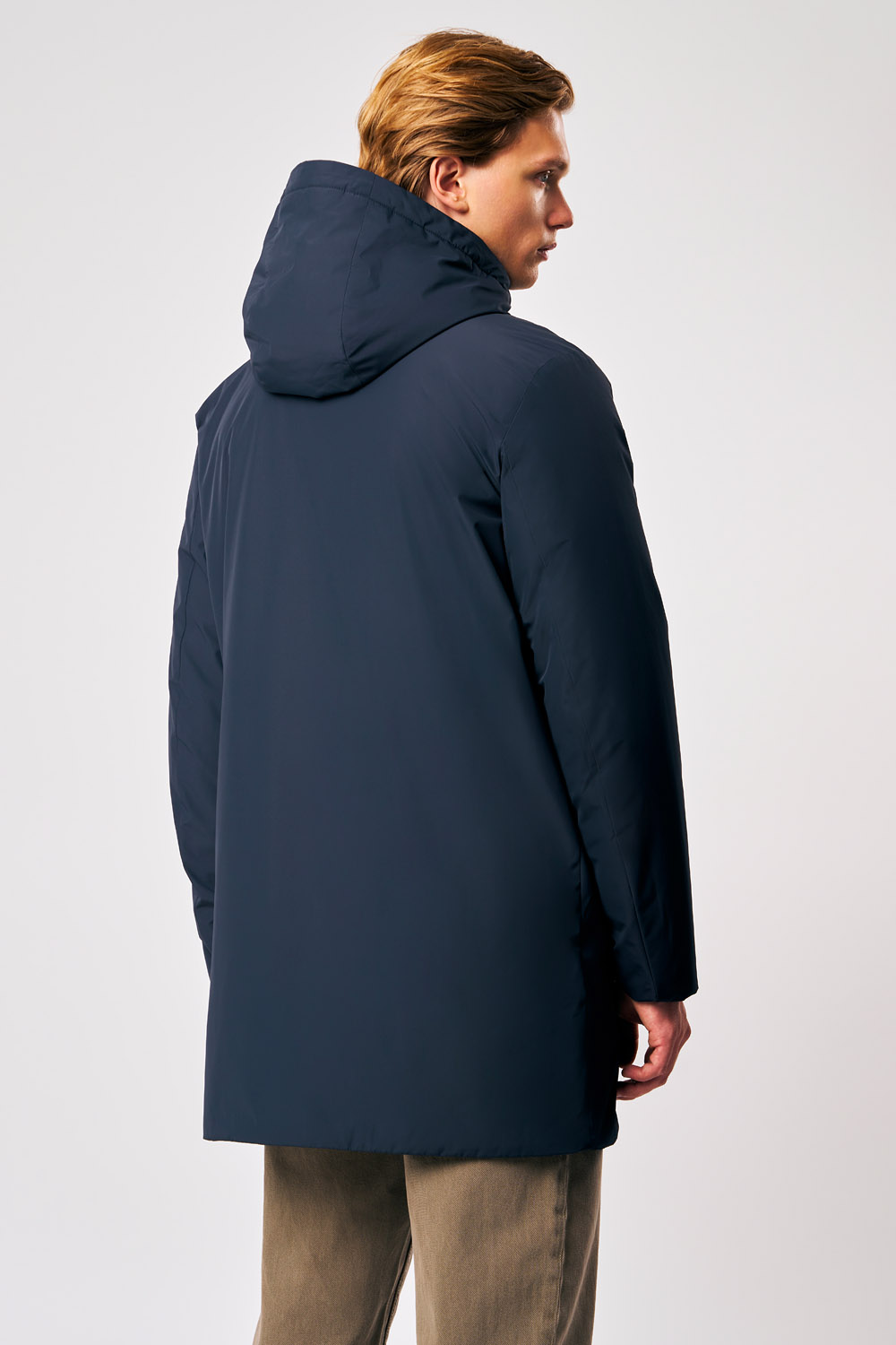 ciesse-gunbu-herren-winterjacke-lang-blau-mit-kapuze image 5