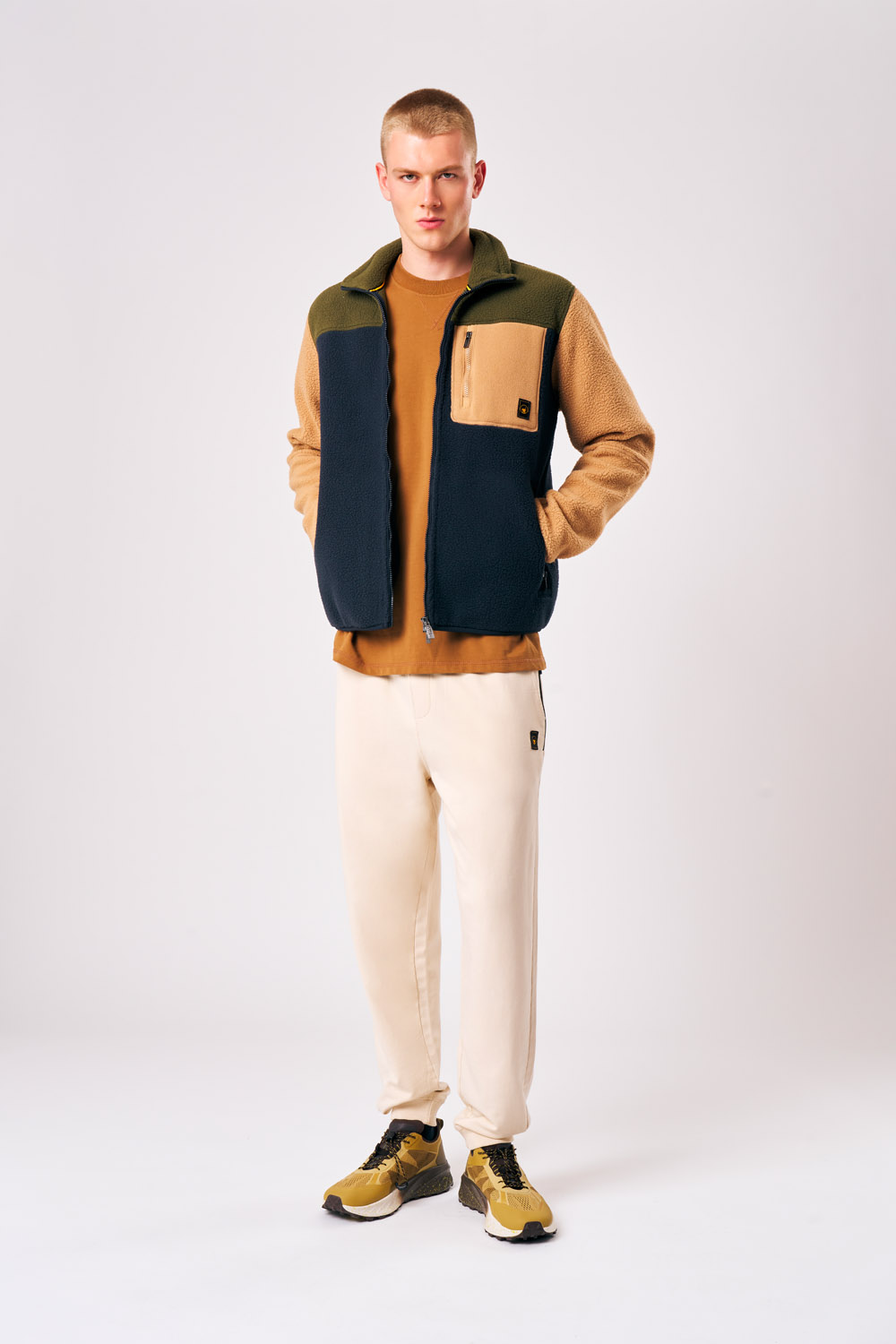 ciesse-outdoor-lionel-teddyjacke-herren-blau-bicolor image 2