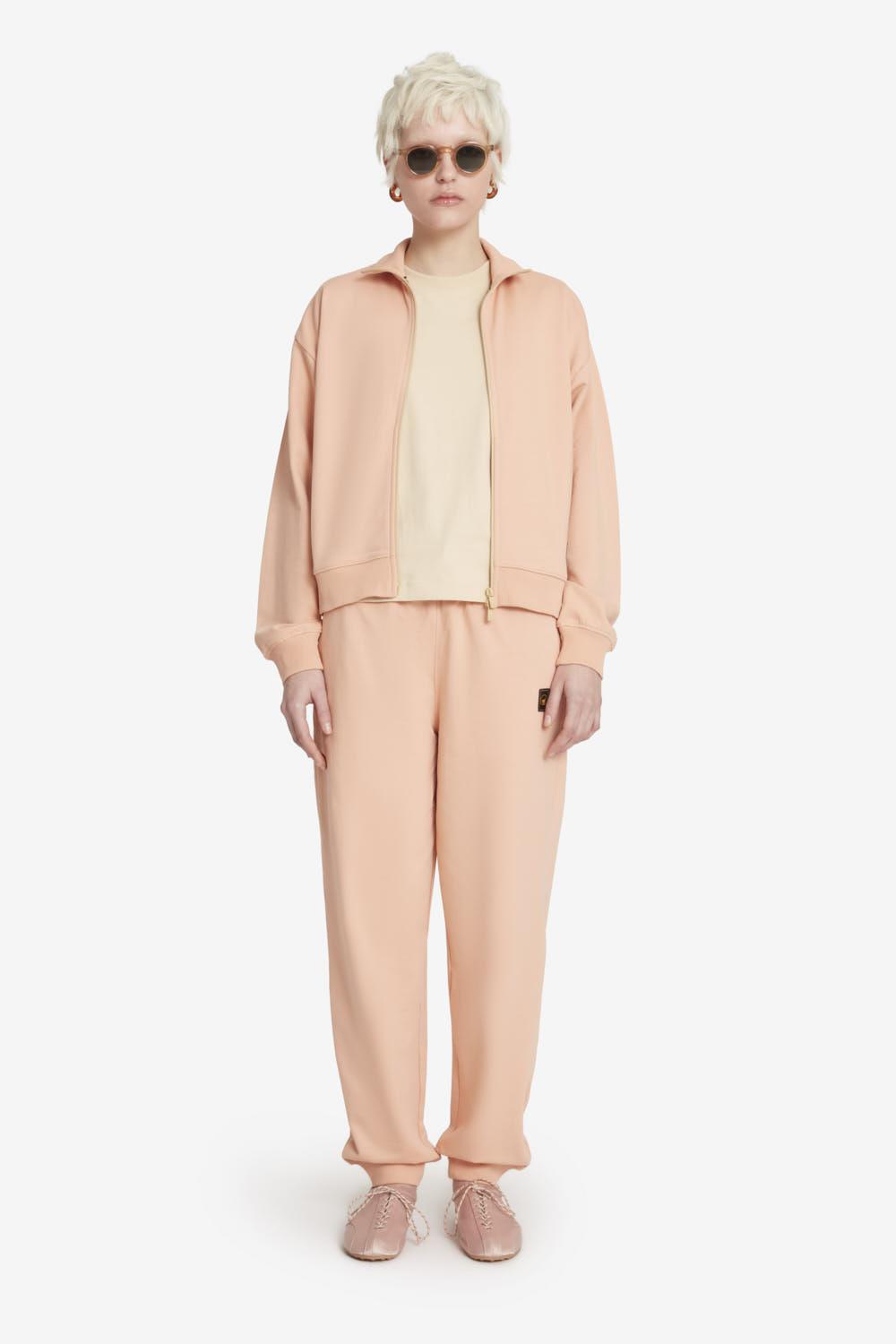 ciesse-outdoor-marilyn-jogginghose-rosa-baumwolle-damen image 1