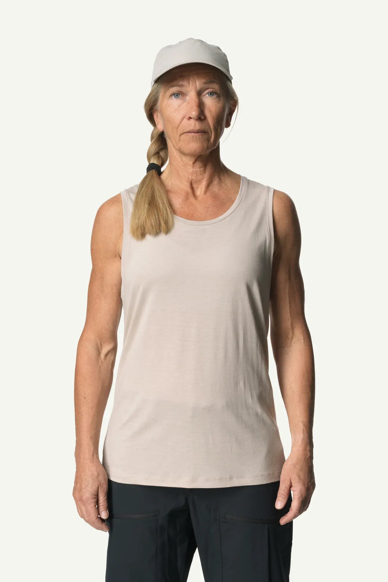 houdini-tree-tank-top-sandstorm-damen-tencel image 2