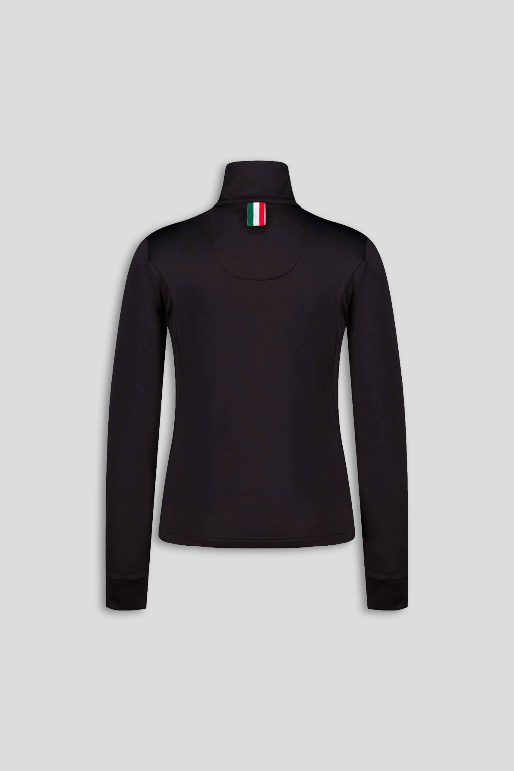 ciesse-outdoor-veny-midlayer-fleecepulli-schwarz-zip-3-4 image 2