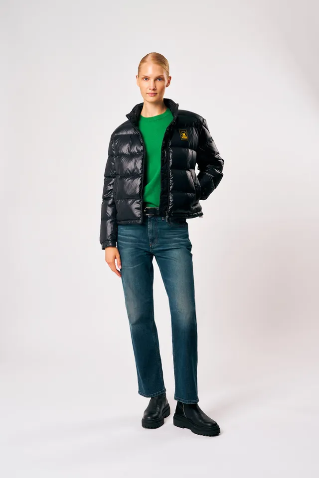 ciesse-piumini-noletta-daunenjacke-damen-schwarz-ohne-kapuze image 1