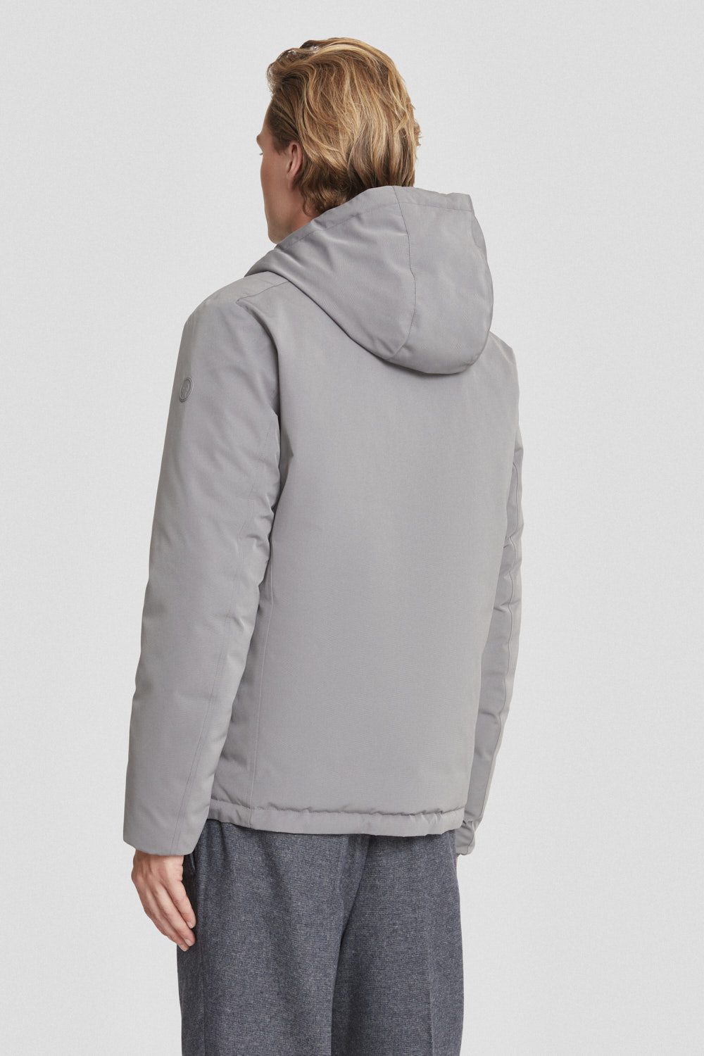 ciesse-piumini-daunenjacke-grau-reversibel-kurz image 4