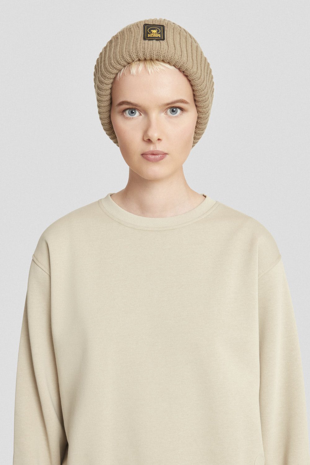 ciesse-outdoor-strickm-tze-beige-rippstrick-unisex-acryl image 2