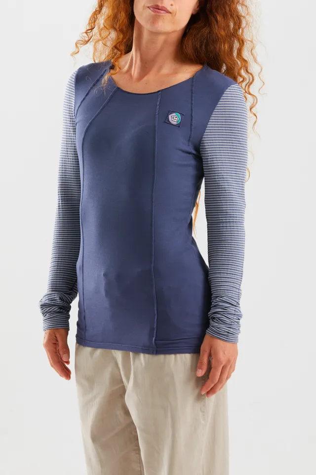 e9-iride-langarmshirt-blackboard-regular-fit image 1