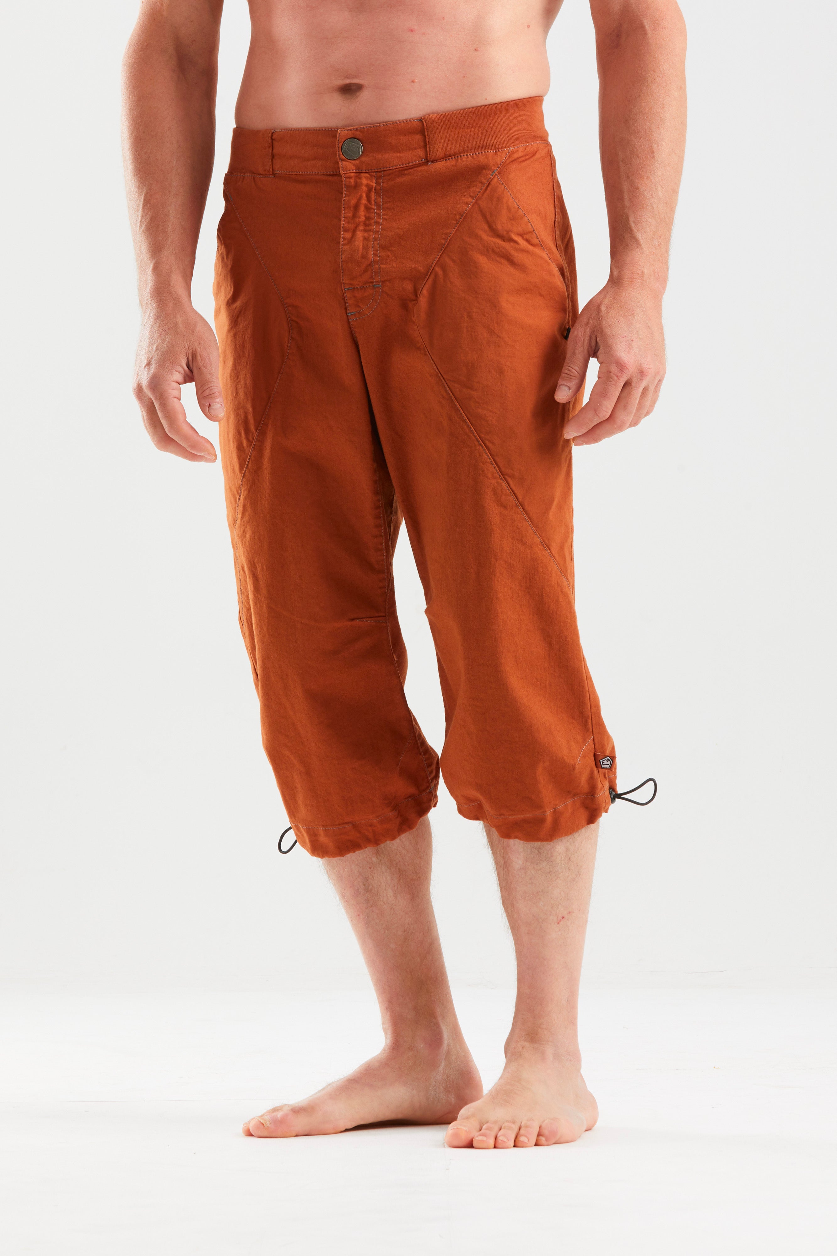 e9-figaro-3-4-hose-vintageblue-leinen-regular-fit image 1