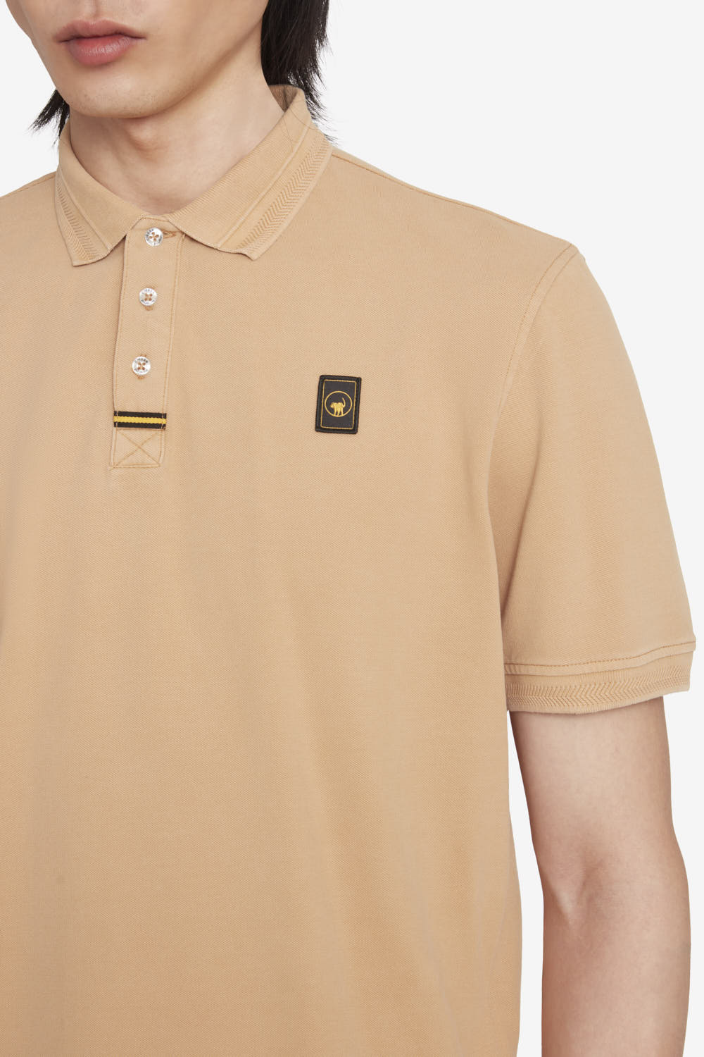 ciesse-outdoor-helmy-4-0-poloshirt-herren-beige-baumwolle image 3